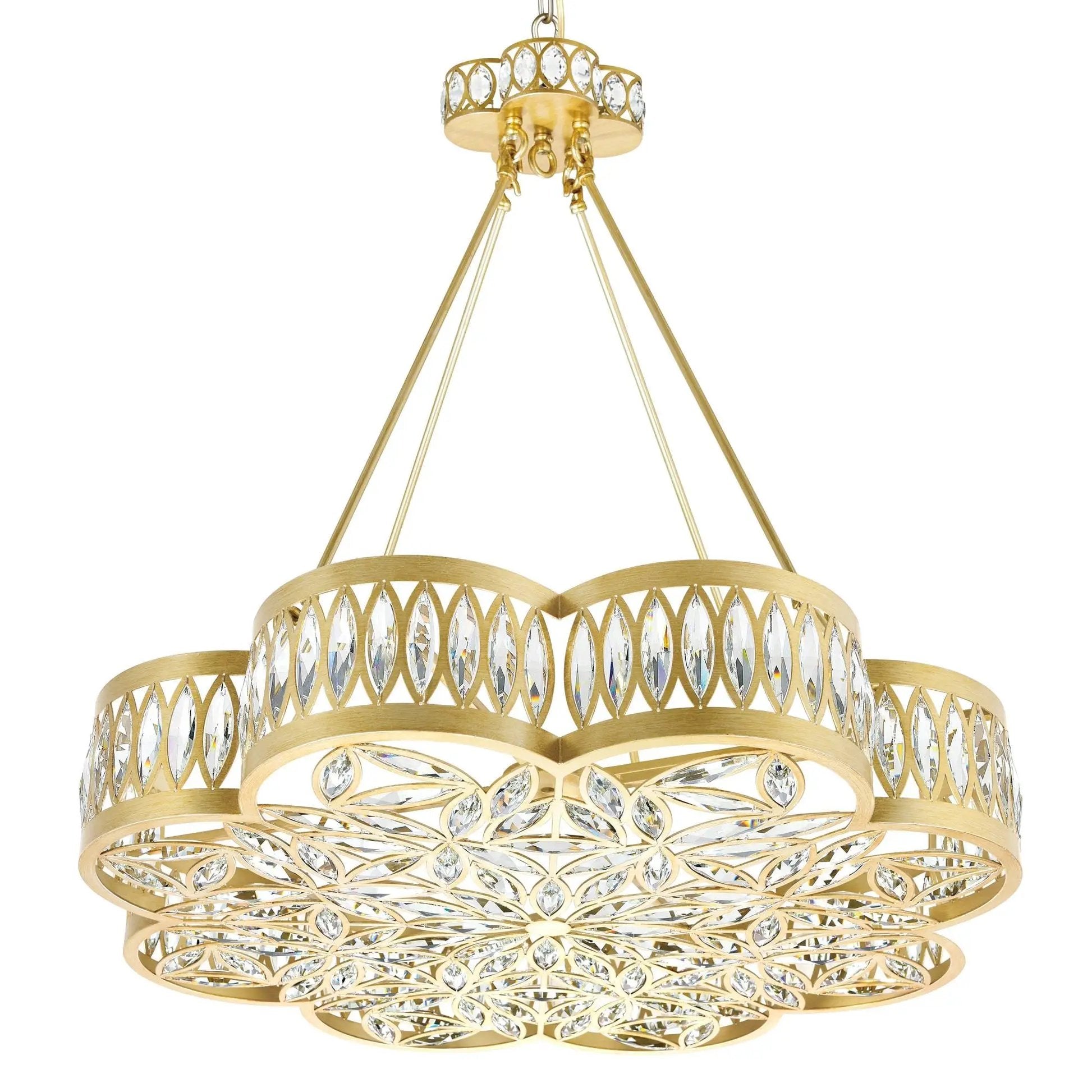 champagne chandelier