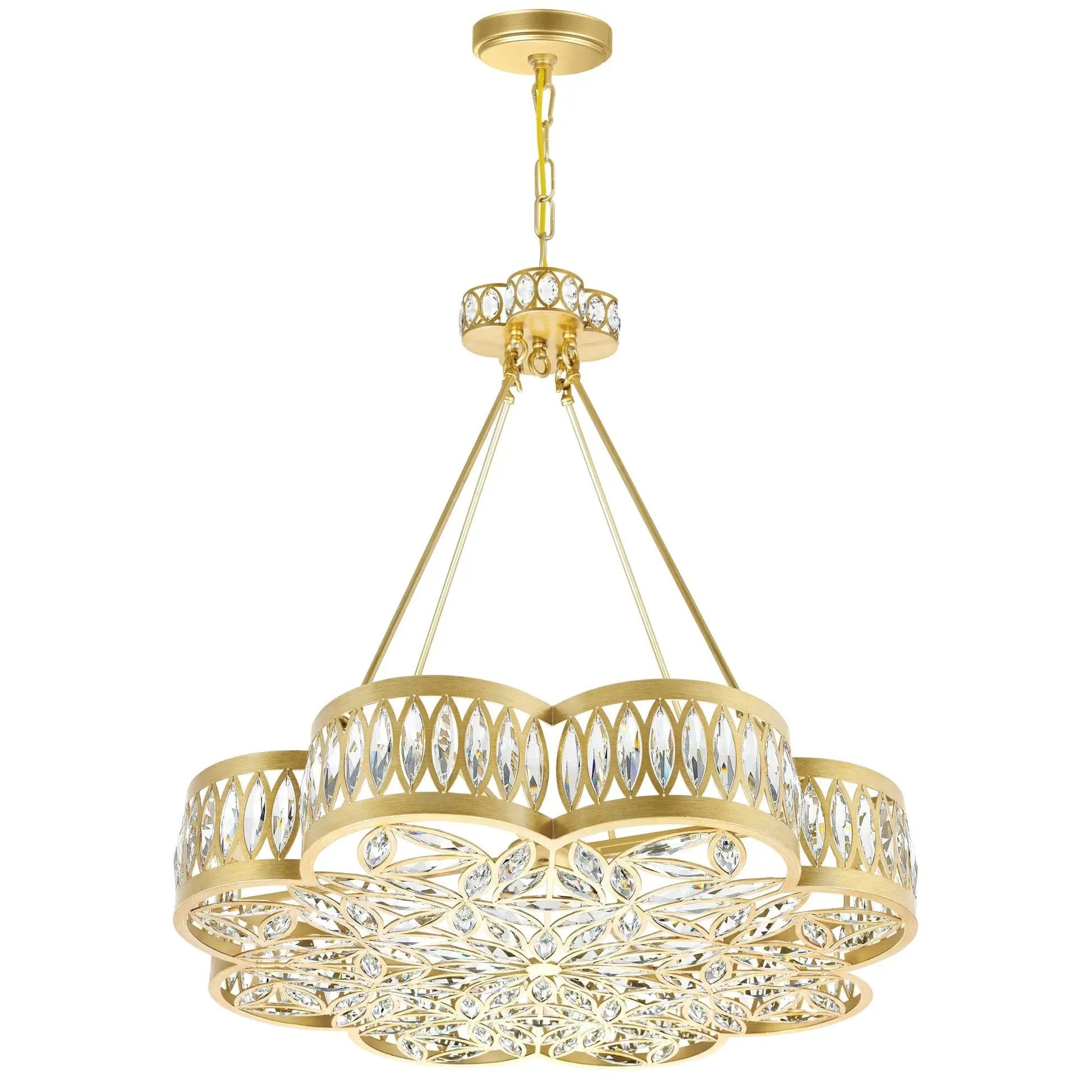 champagne chandelier