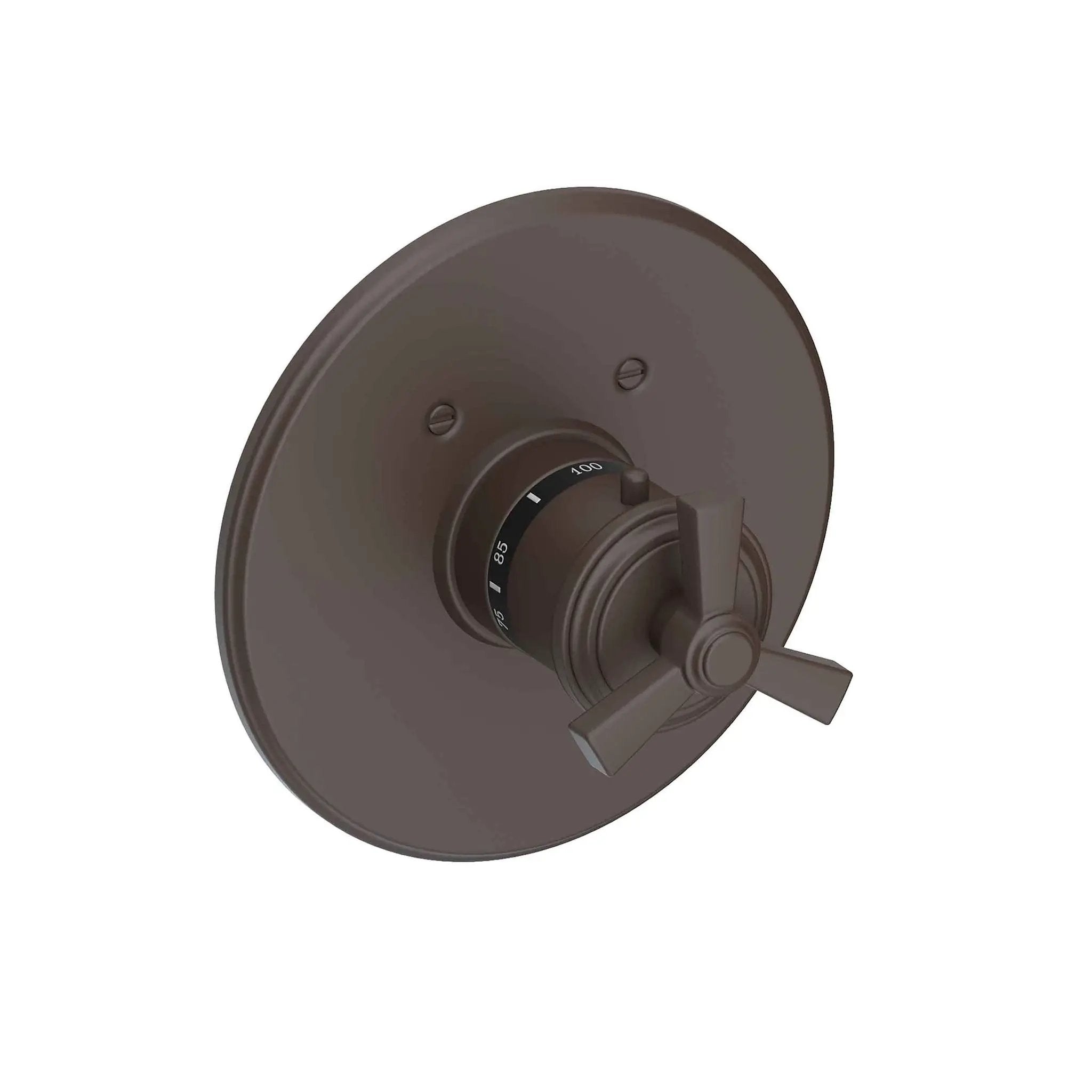 Newport Brass Miro 3/4" Round Thermostatic Trim Plate with Handle by Newport Brass