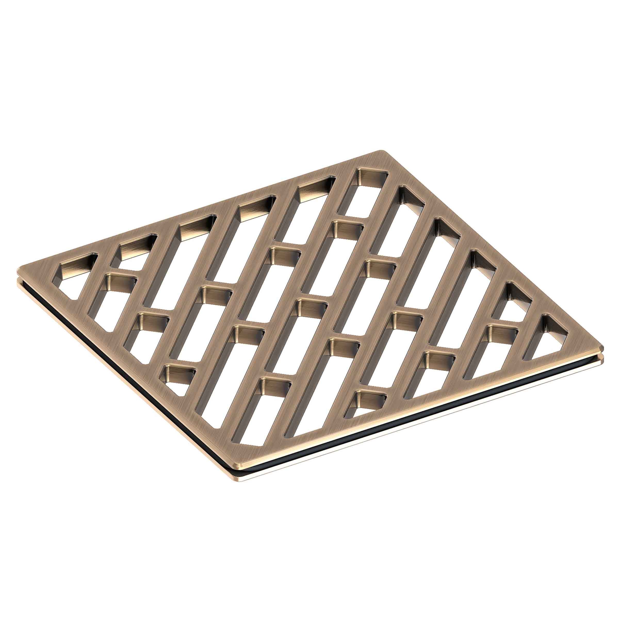 Newport Brass Tub & Shower 4" Square Shower Drain