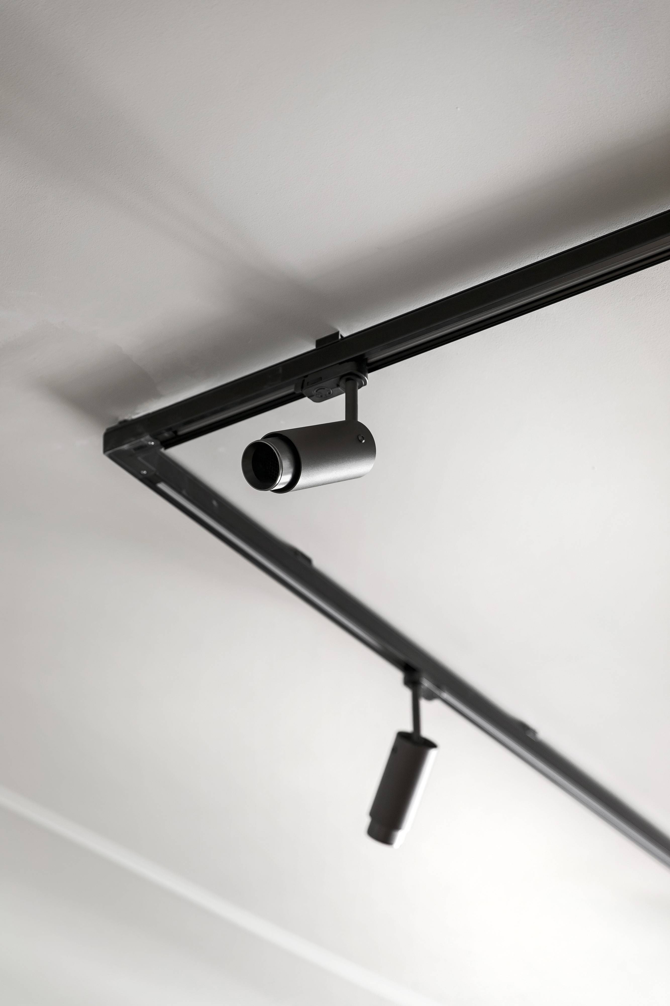 Graphite Track Light