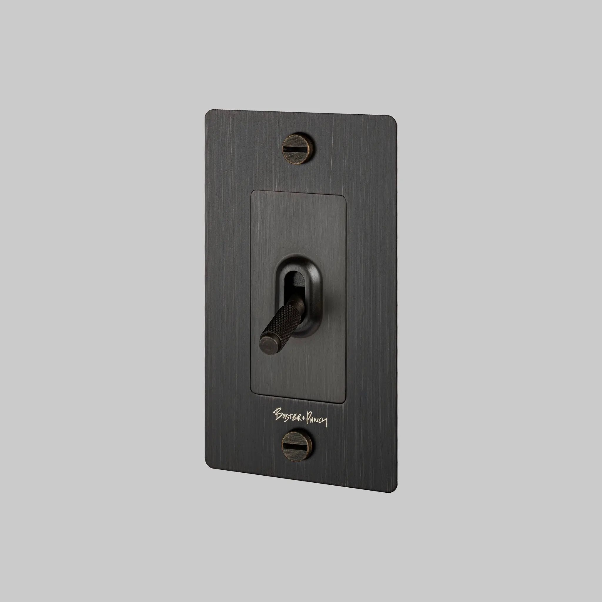 Buster + Punch 1G Toggle Switch with Logo by Buster + Punch