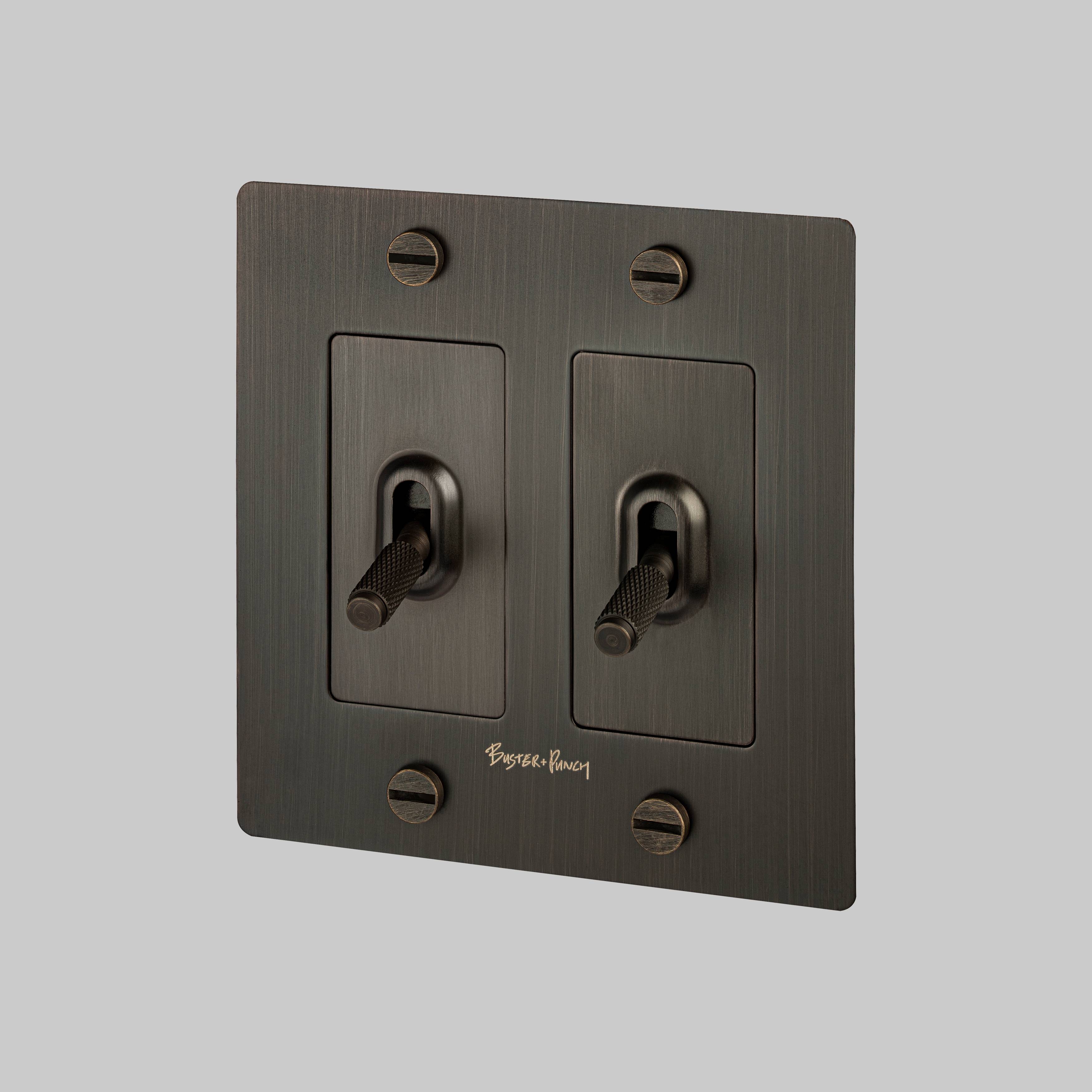 Buster + Punch 2G Toggle Switch with Logo