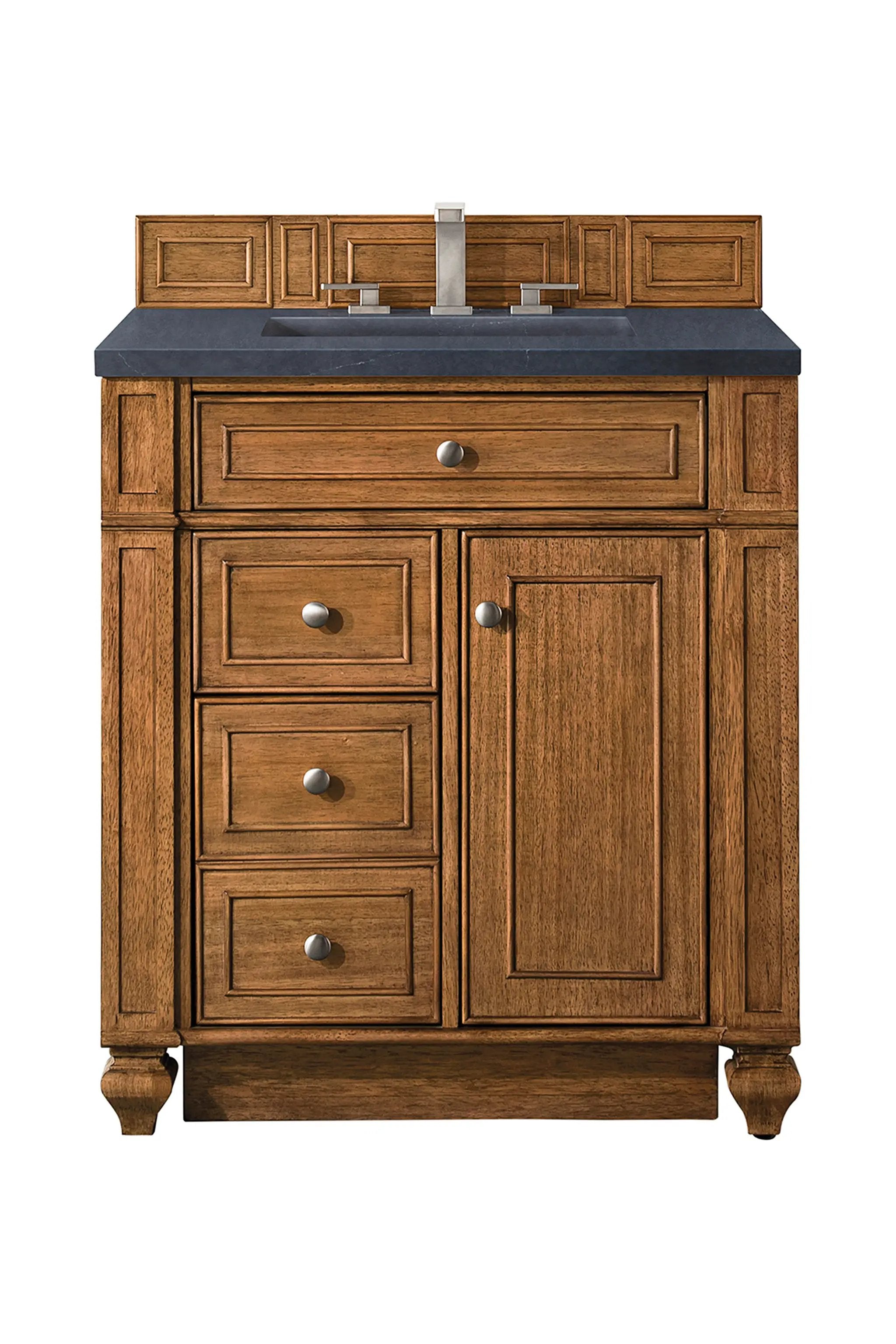 James Martin Bristol 30" Single Vanity Set - Saddle Brown by James Martin Vanities