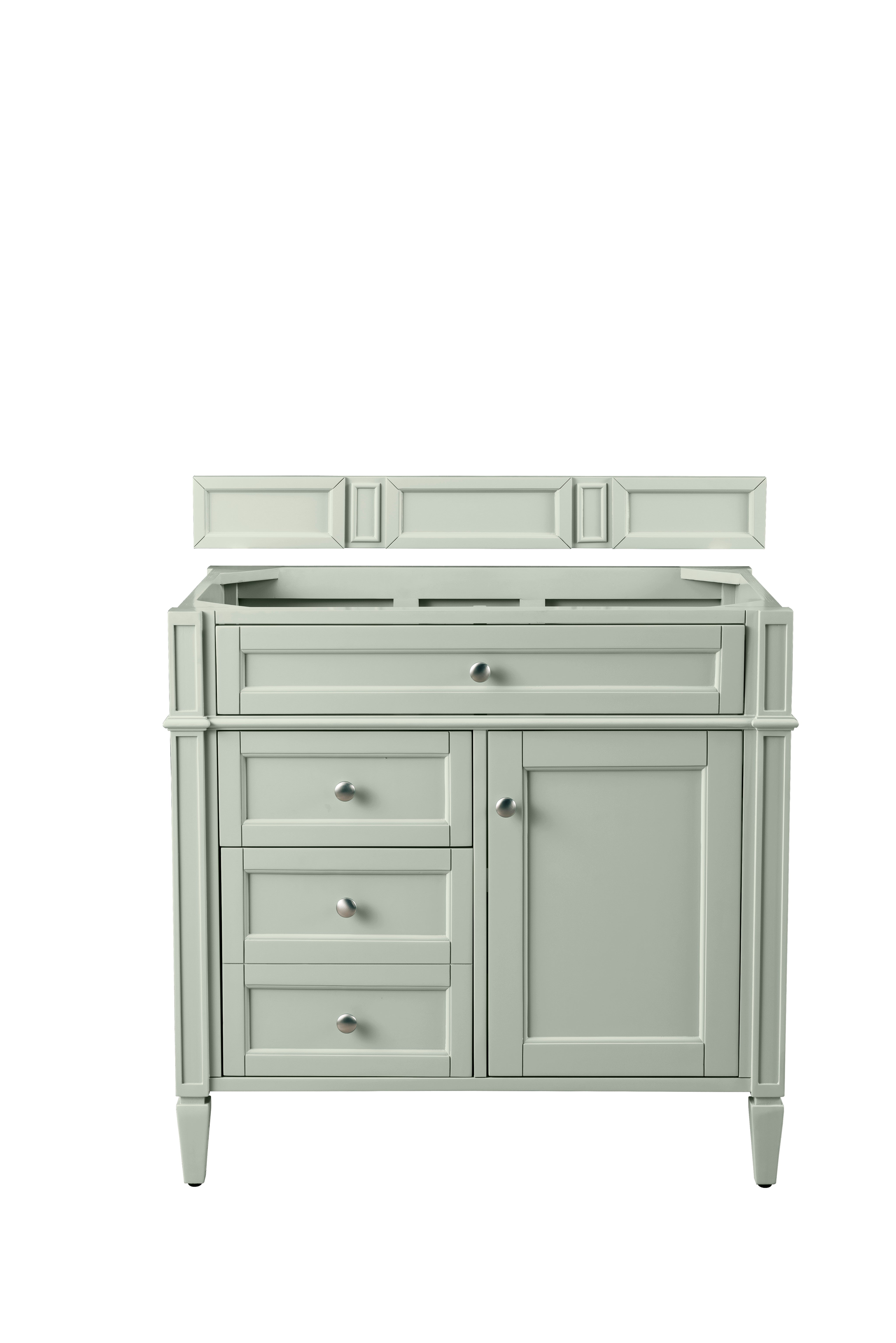 James Martin Vanities Brittany 36" Single Vanity - Sage Green