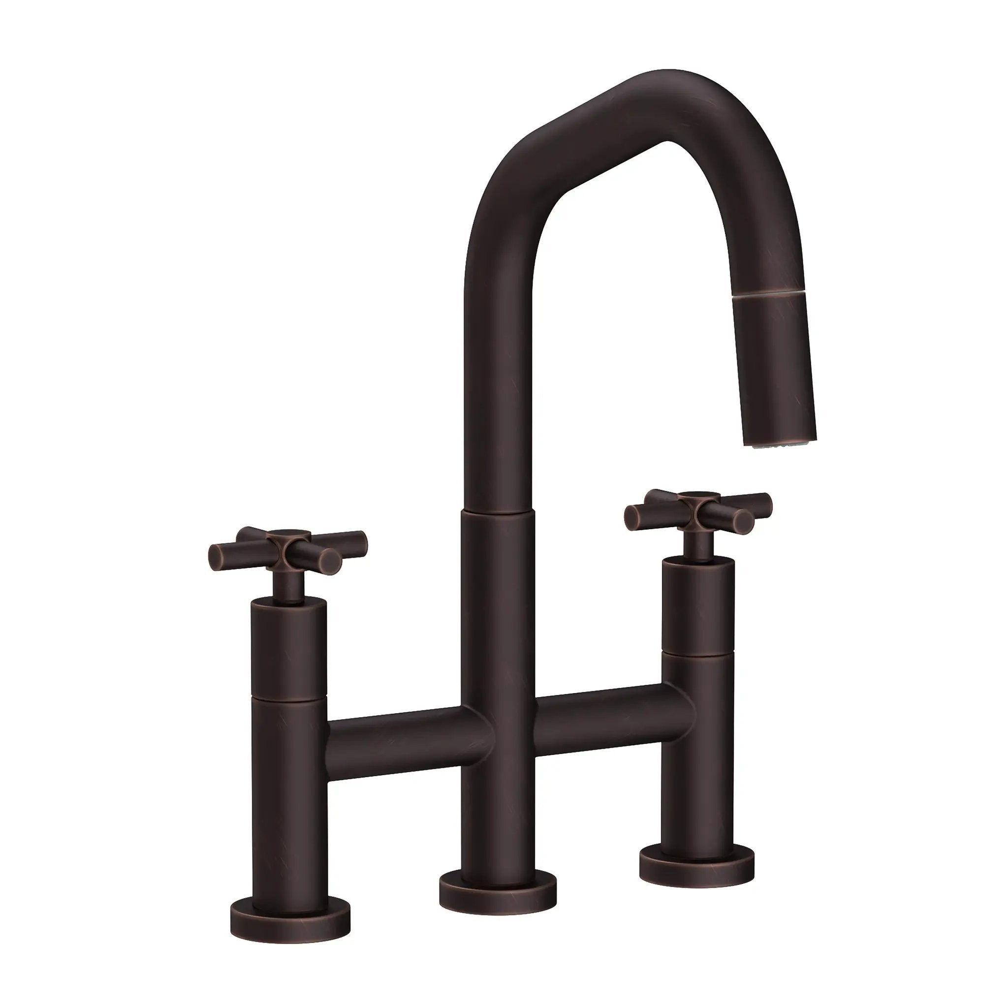 Newport Brass East Square Kitchen Bridge Pull-Down Faucet by Newport Brass