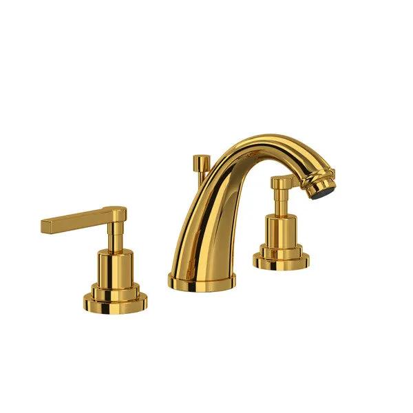 Rohl Lombardia Widespread Lavatory Faucet with C-Spout by Rohl