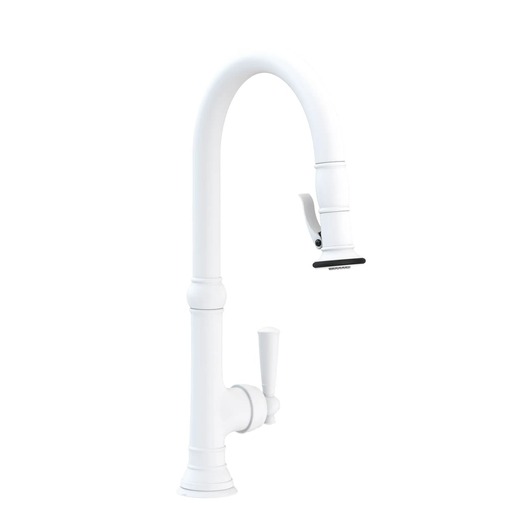 Newport Brass Jacobean Pull-Down Kitchen Faucet with Lever Controled Spray by Newport Brass