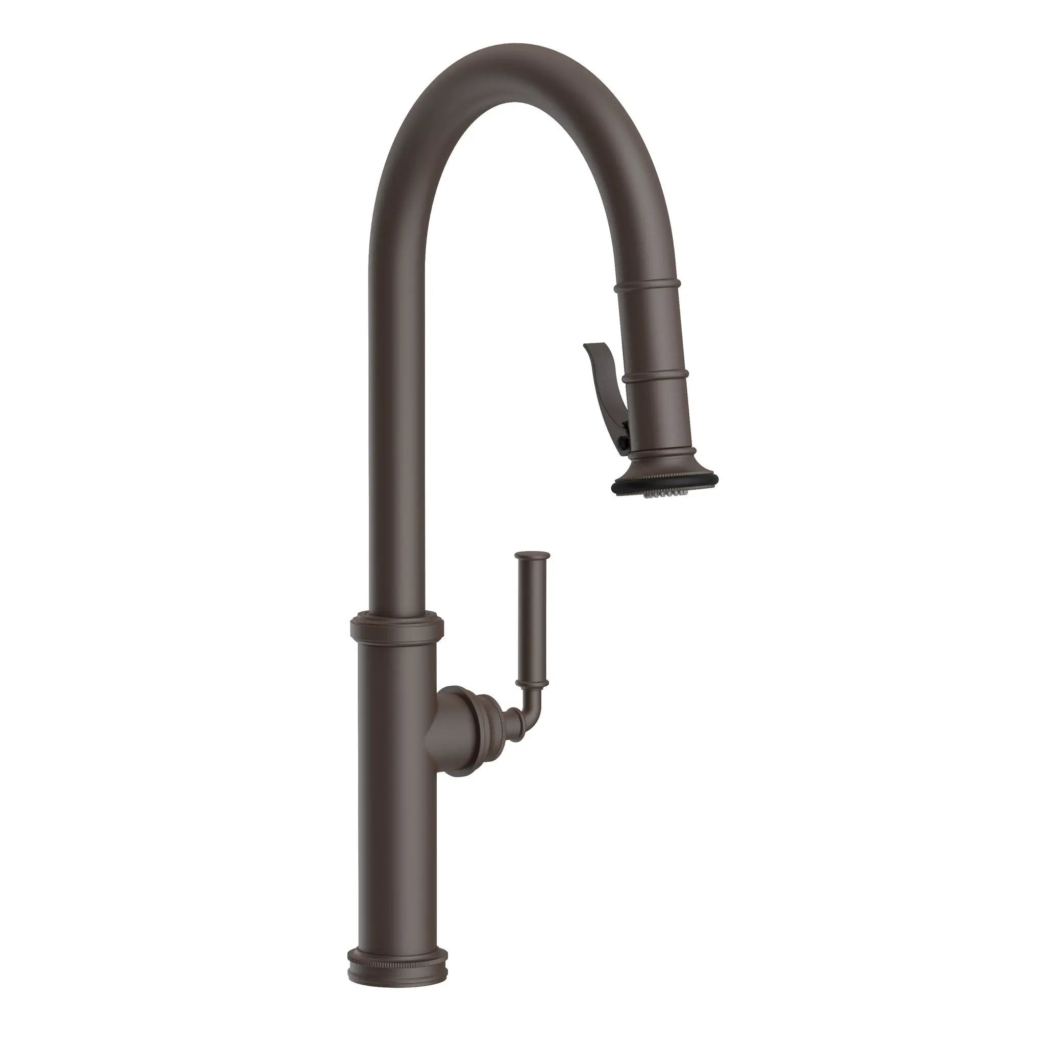 Newport Brass Taft Pull-Down Kitchen Faucet with Lever Controled Spray by Newport Brass