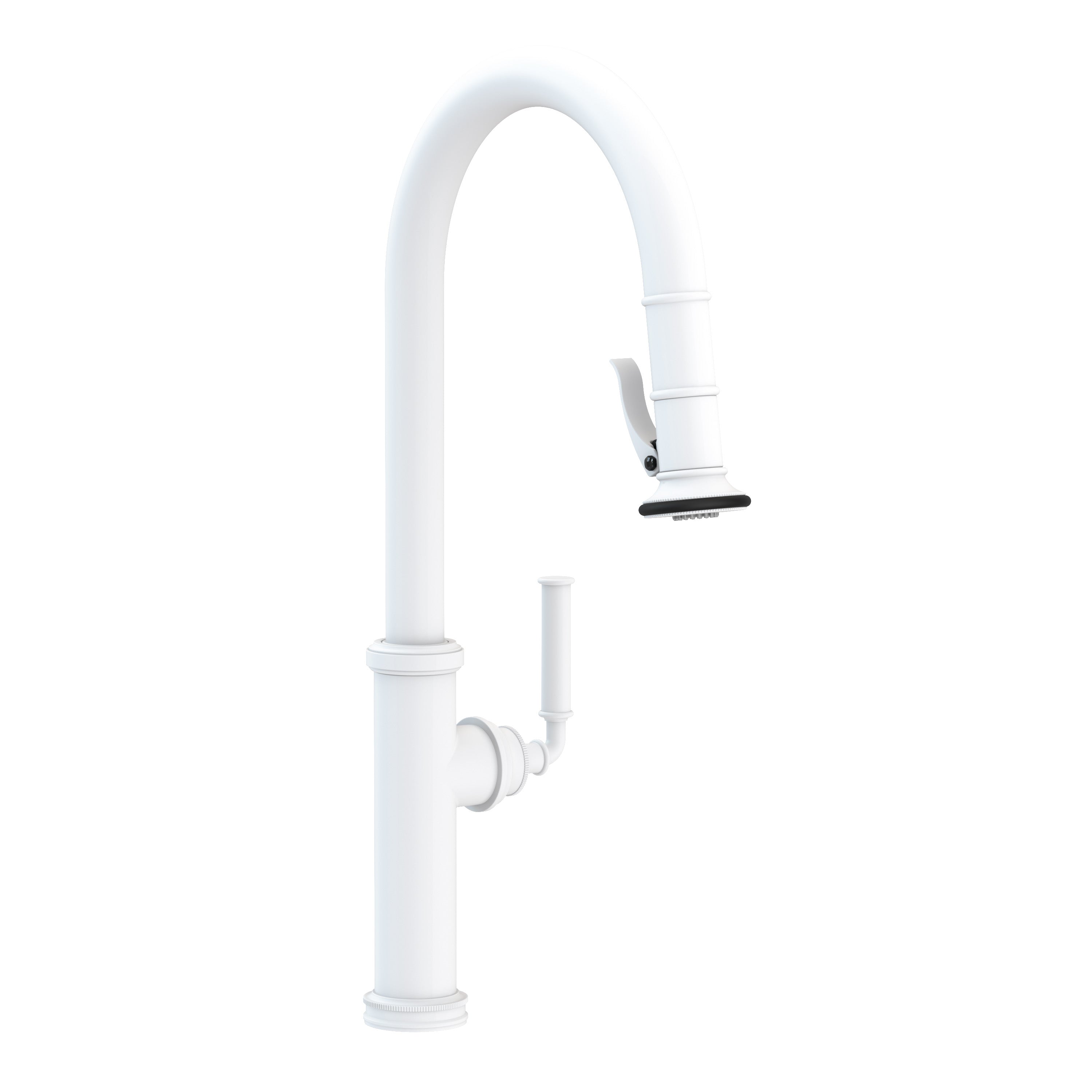 Newport Brass Taft Pull-Down Kitchen Faucet with Lever Controled Spray