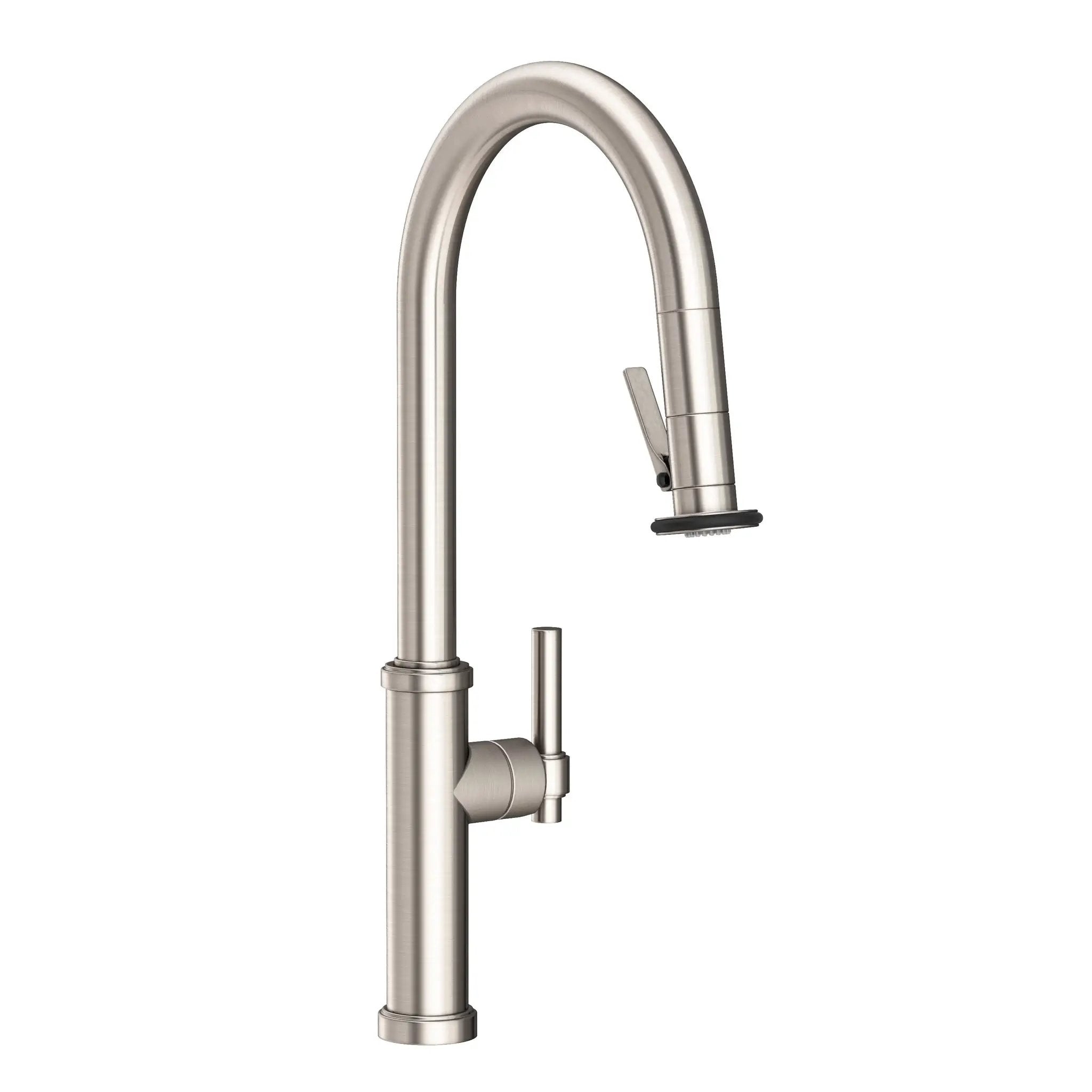 Newport Brass Seager Pull-Down Kitchen Faucet with Lever Controled Spray by Newport Brass
