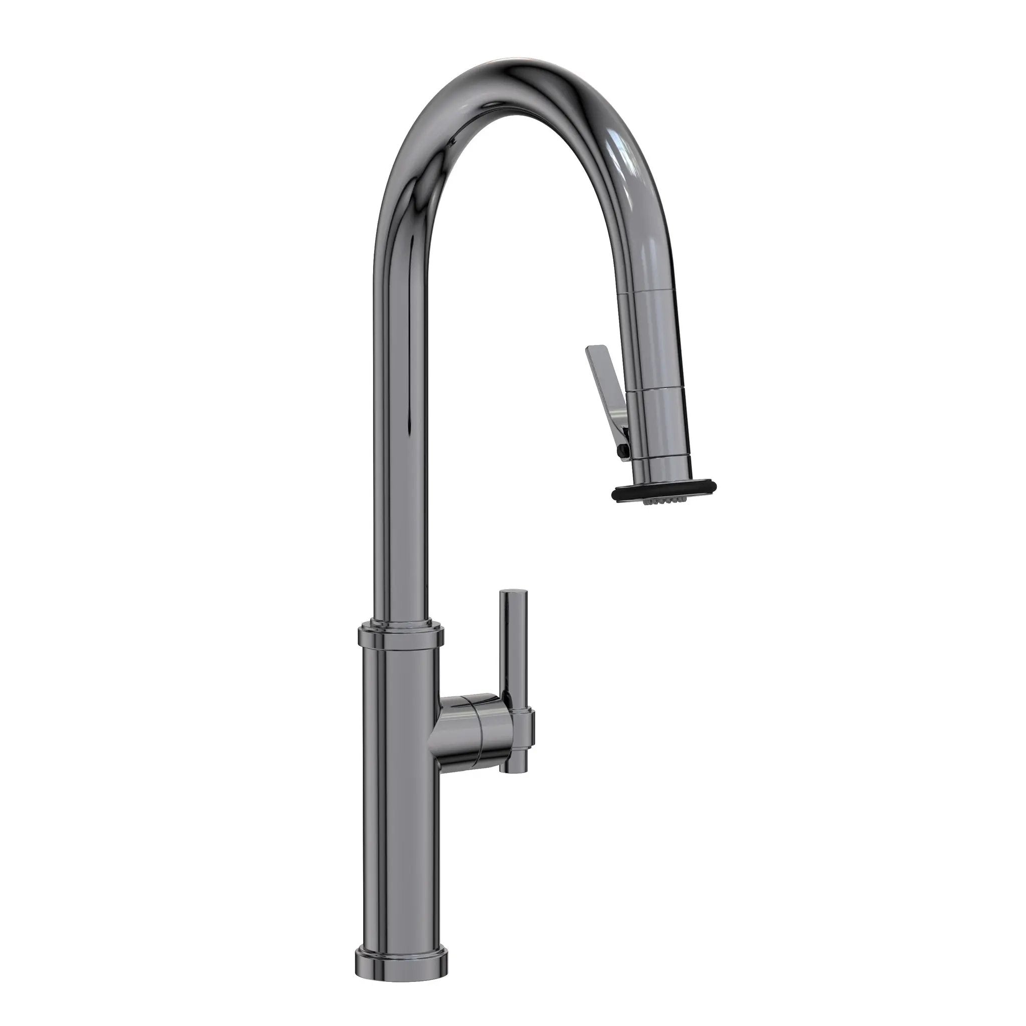 Newport Brass Seager Pull-Down Kitchen Faucet with Lever Controled Spray by Newport Brass