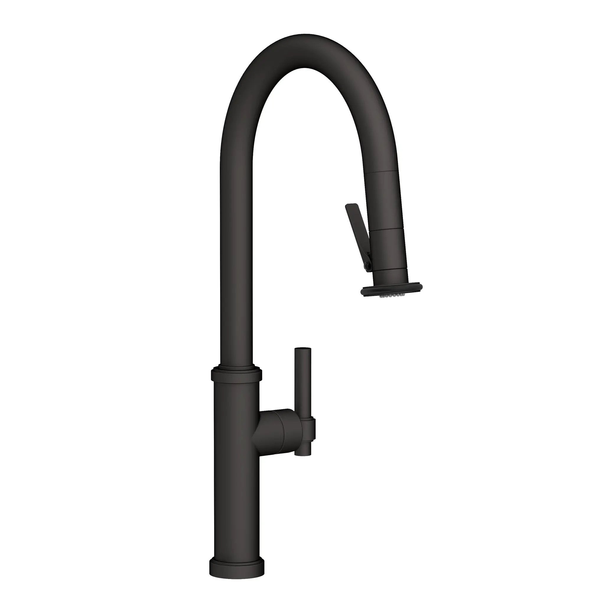 Newport Brass Seager Pull-Down Kitchen Faucet with Lever Controled Spray by Newport Brass