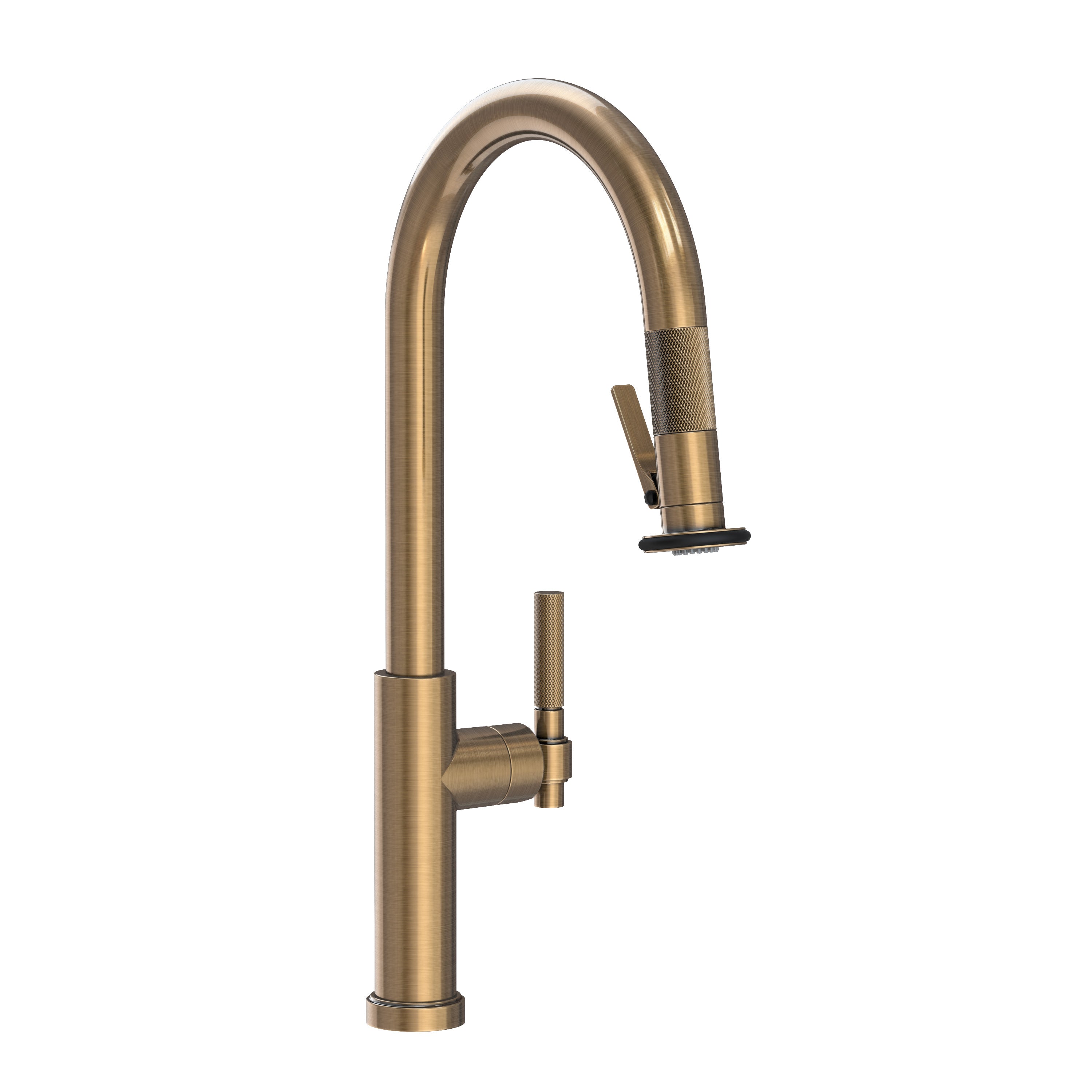 Newport Brass Muncy Pull-Down Kitchen Faucet with Lever Controled Spray