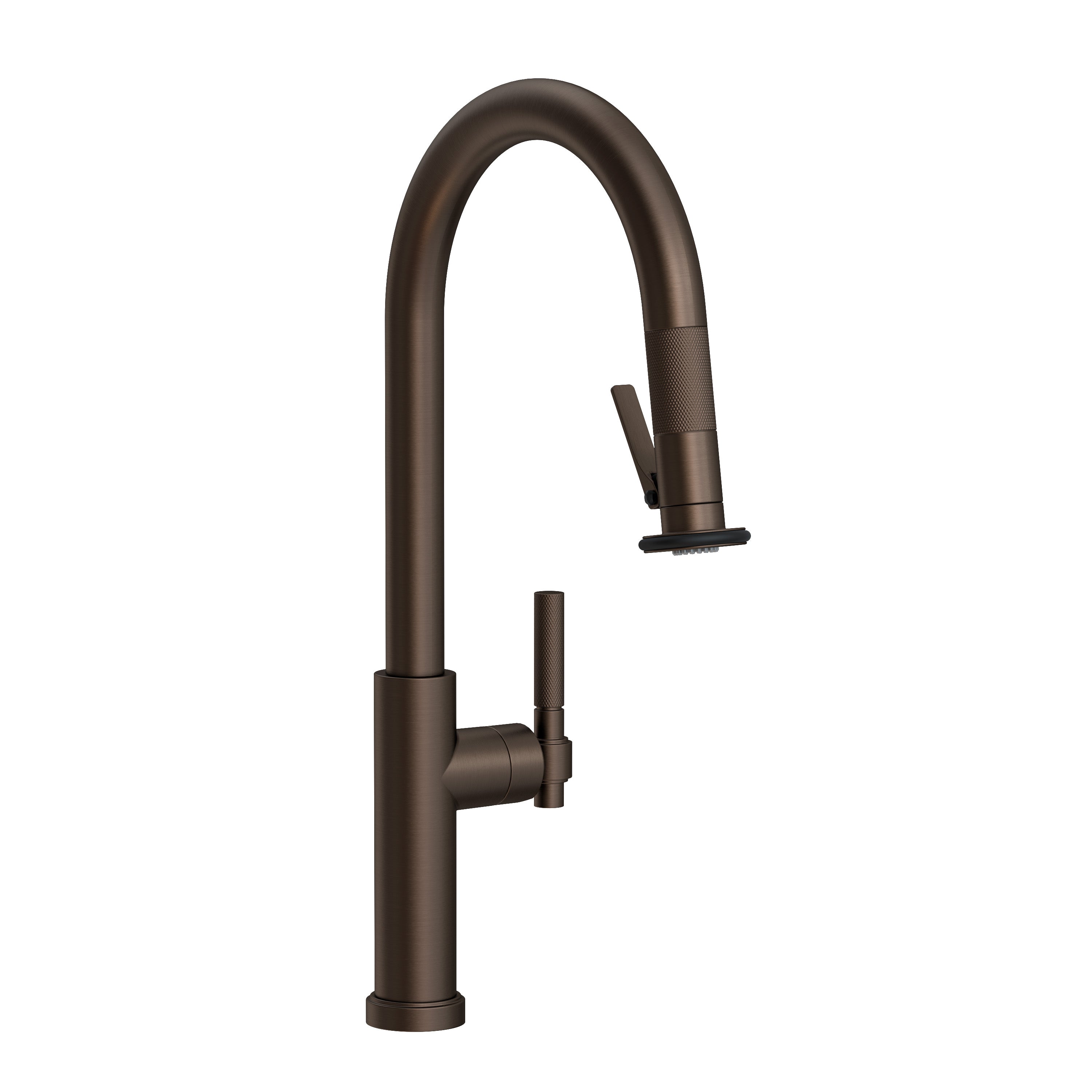 Newport Brass Muncy Pull-Down Kitchen Faucet with Lever Controled Spray