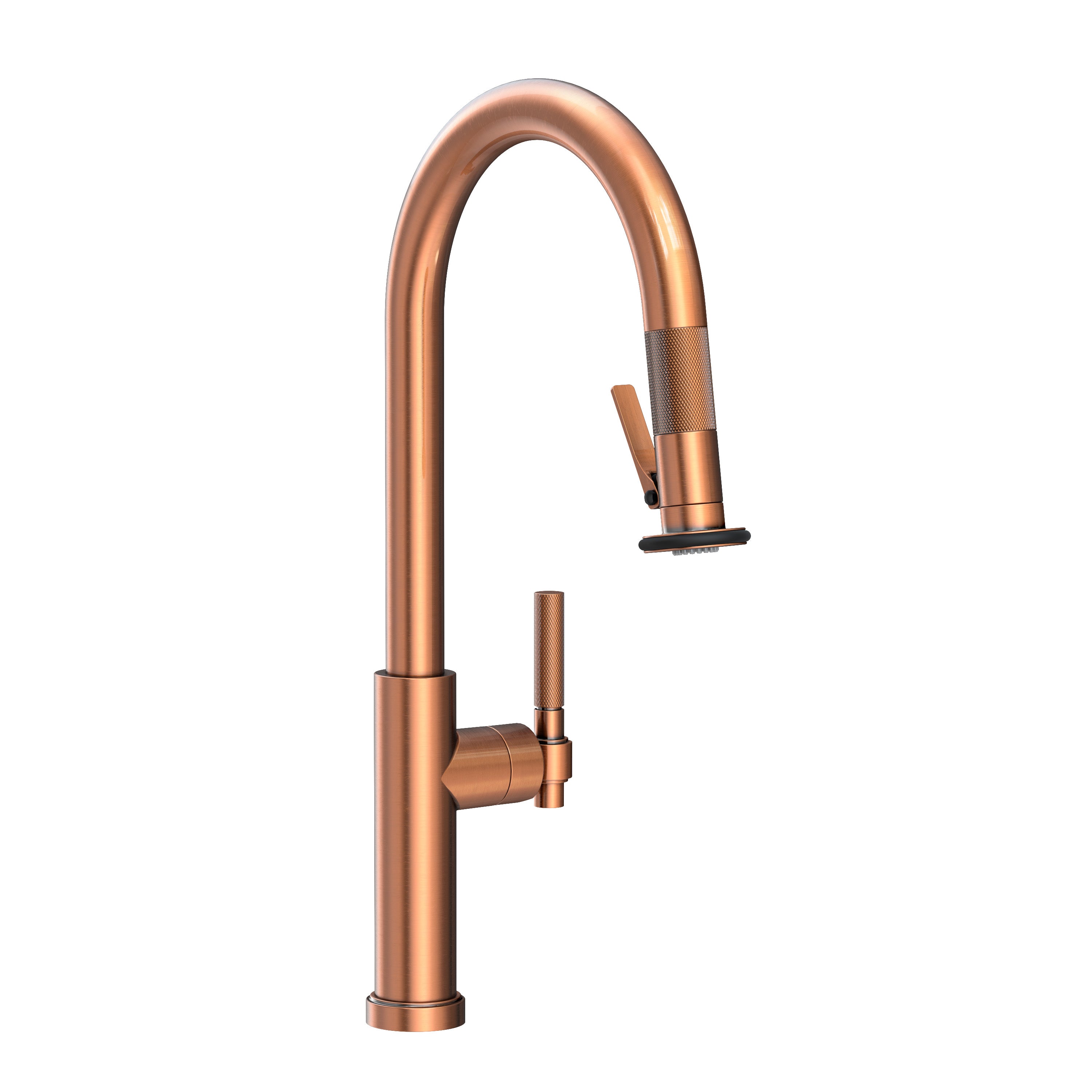Newport Brass Muncy Pull-Down Kitchen Faucet with Lever Controled Spray