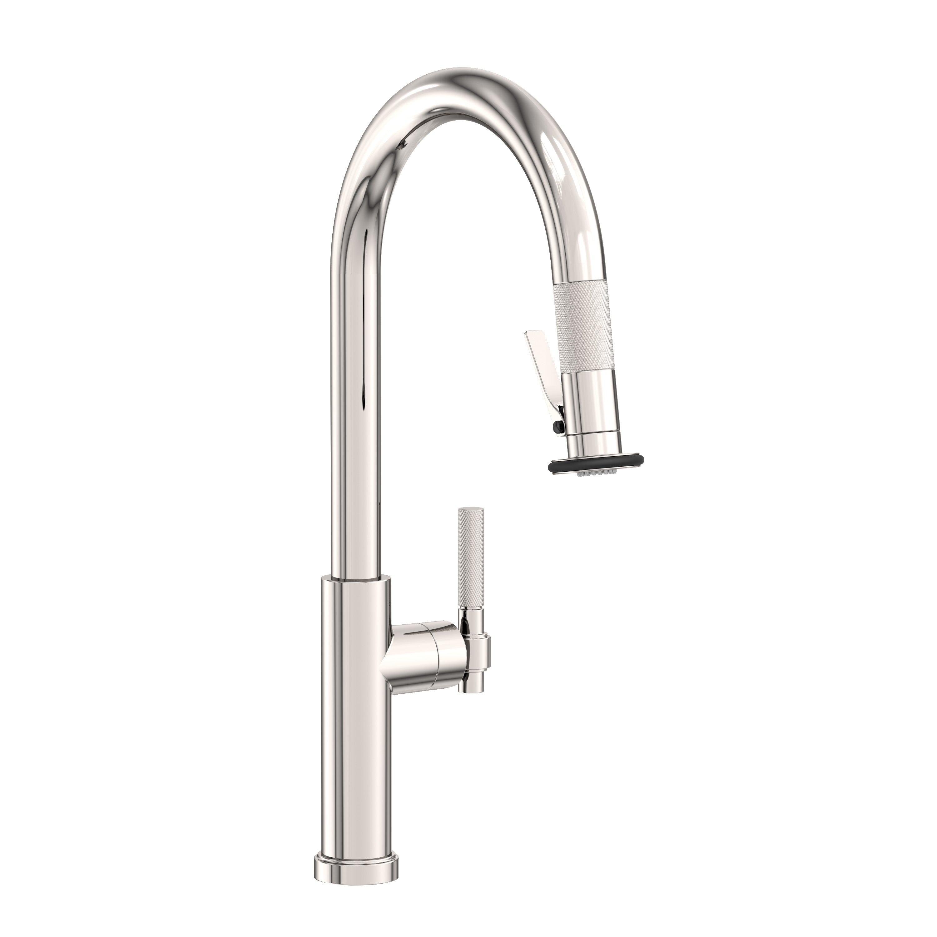 Newport Brass Muncy Pull-Down Kitchen Faucet with Lever Controled Spray