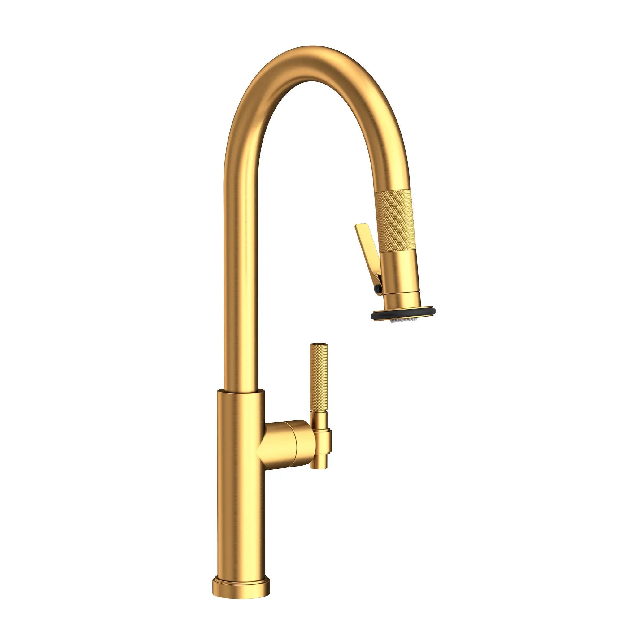 Newport Brass Muncy Pull-Down Kitchen Faucet with Lever Controled Spray by Newport Brass