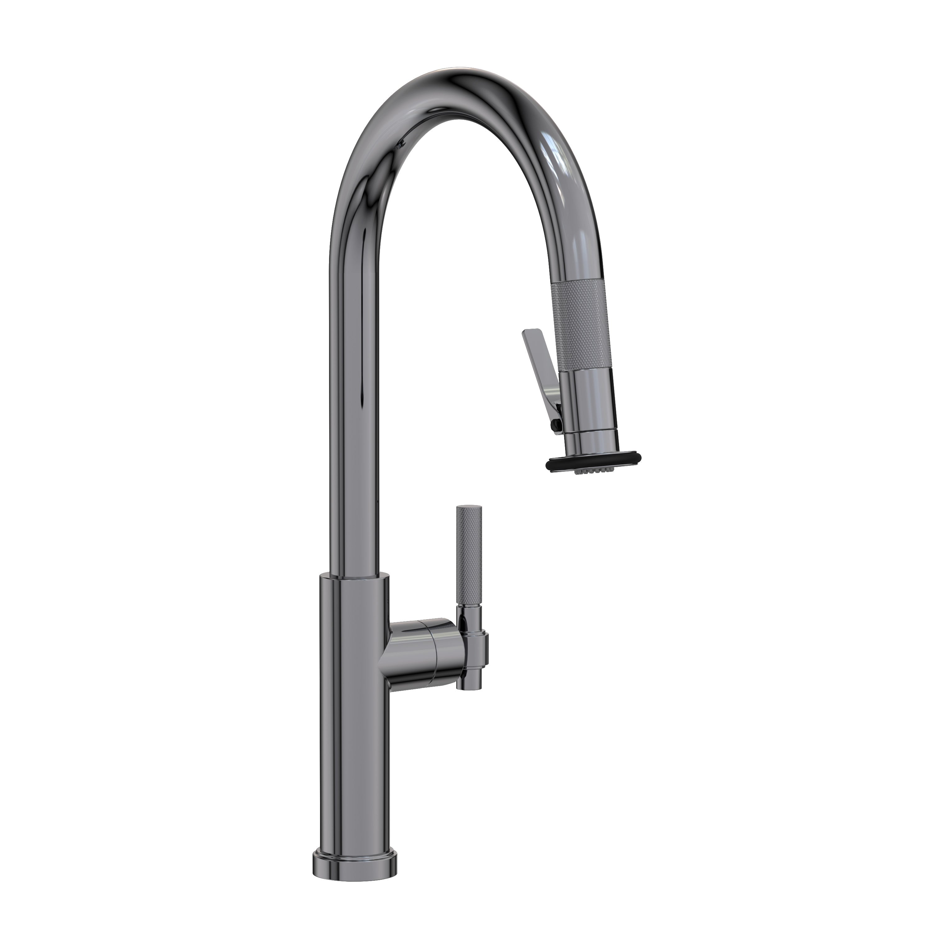 Newport Brass Muncy Pull-Down Kitchen Faucet with Lever Controled Spray