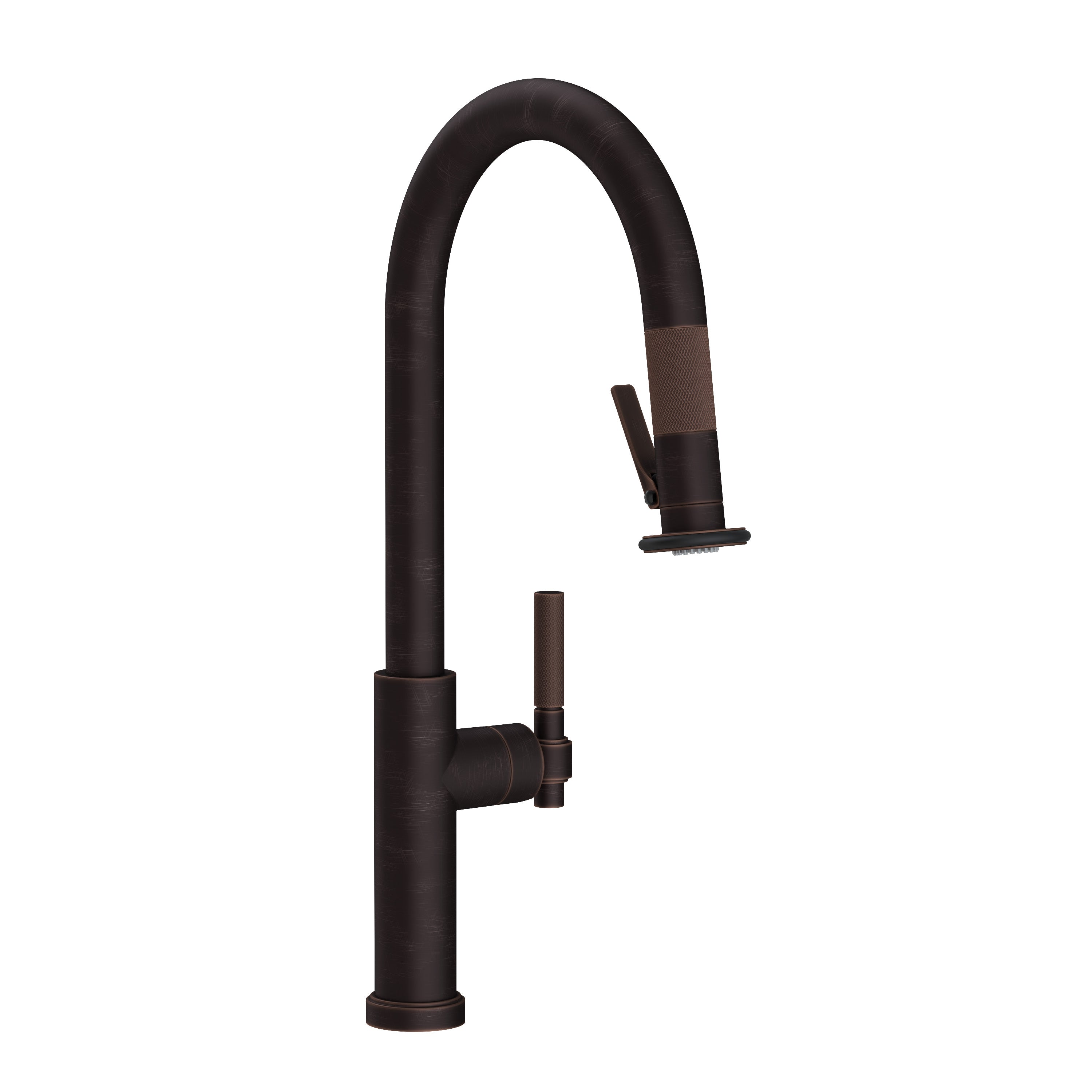 Newport Brass Muncy Pull-Down Kitchen Faucet with Lever Controled Spray