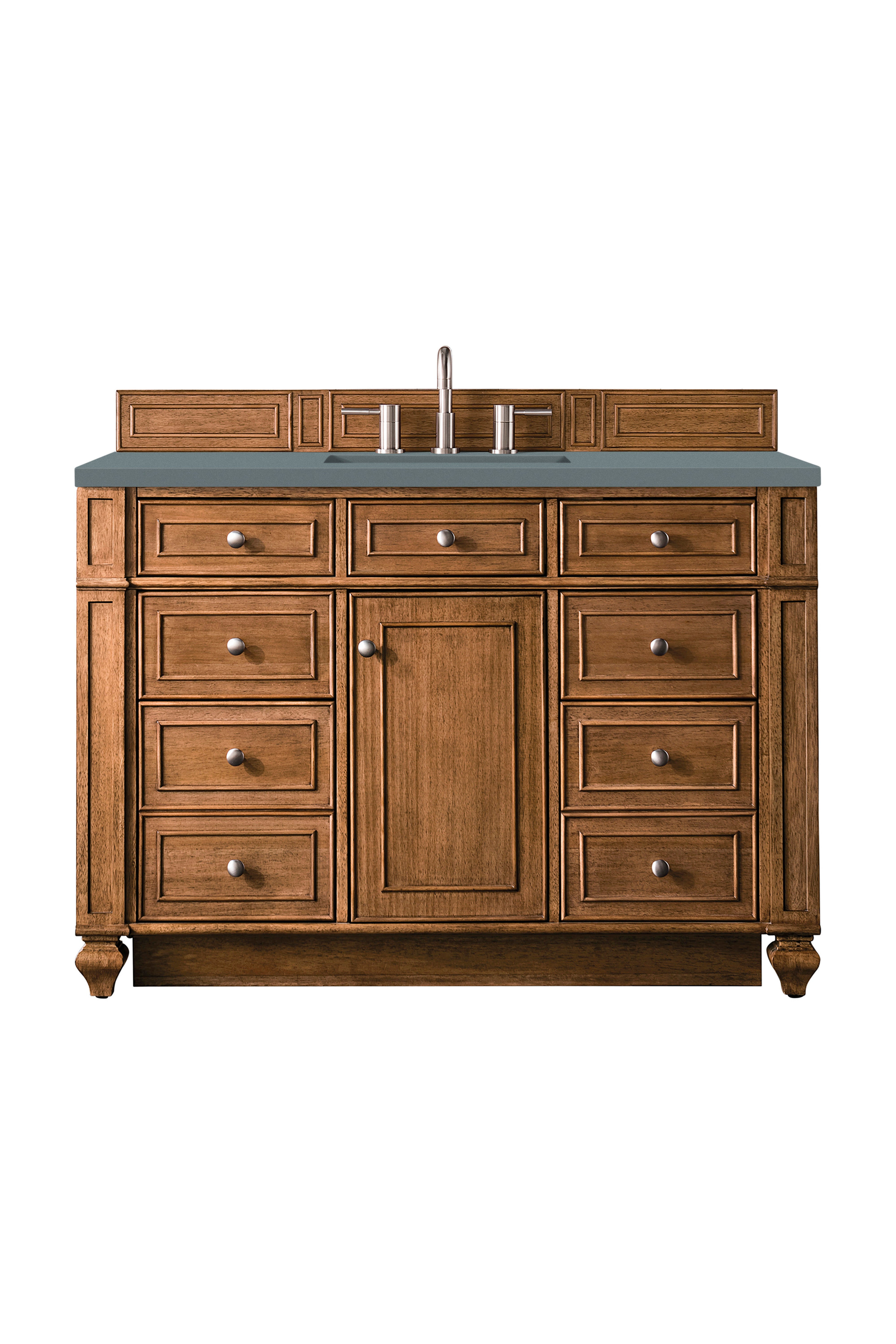 James Martin Bristol 48" Single Vanity Set - Saddle Brown by James Martin Vanities