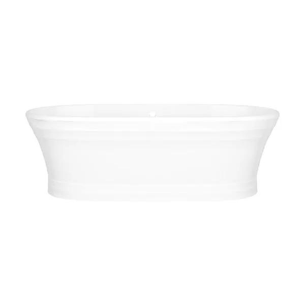 white bathtub
