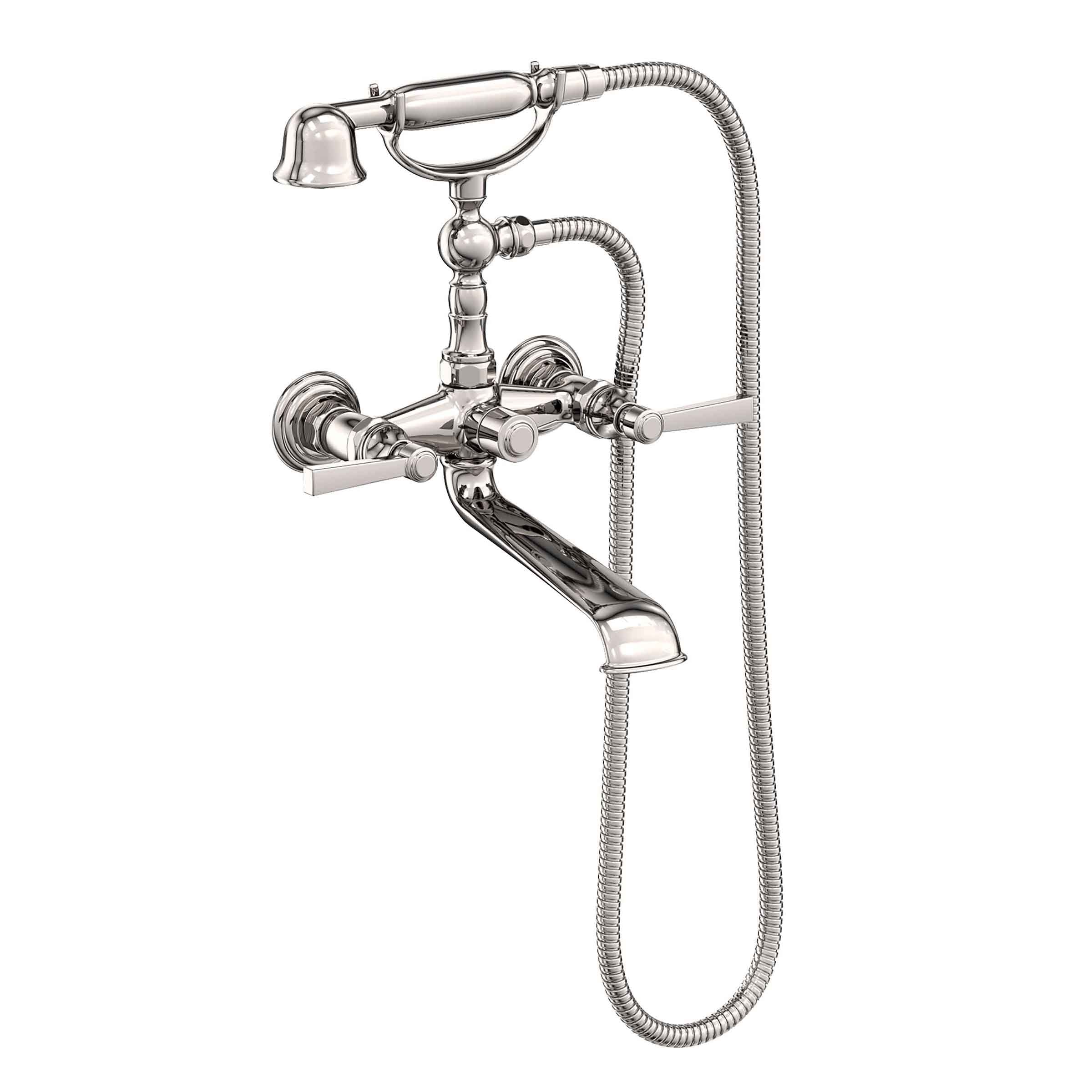 Newport Brass Astor Exposed Tub & Hand Shower Set - Wall Mount
