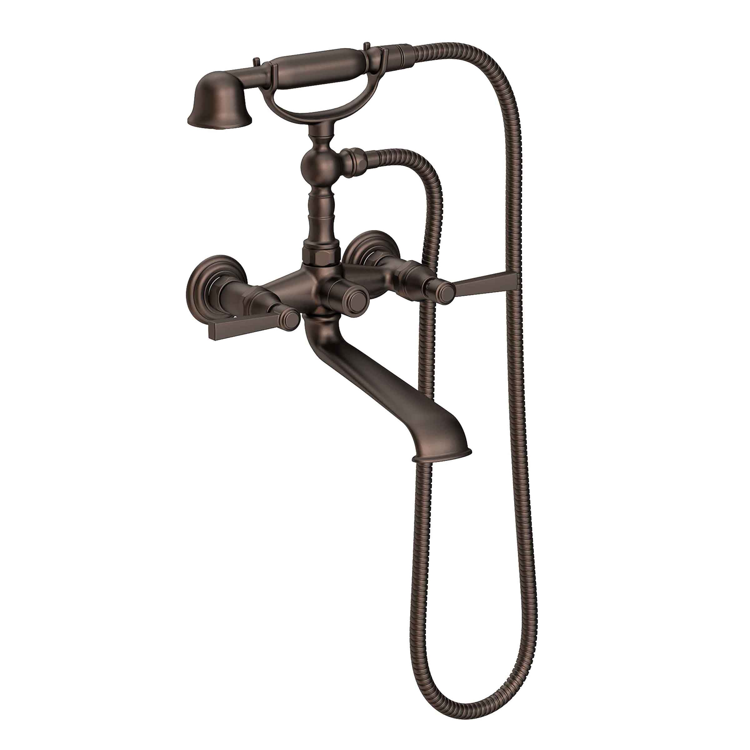 Newport Brass Astor Exposed Tub & Hand Shower Set - Wall Mount