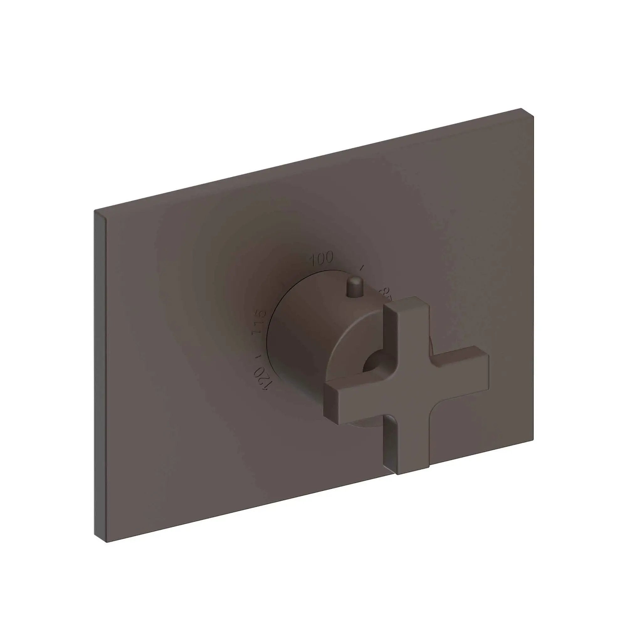 Newport Brass Secant 3/4" Rectangular Thermostatic Trim Plate with Handle by Newport Brass
