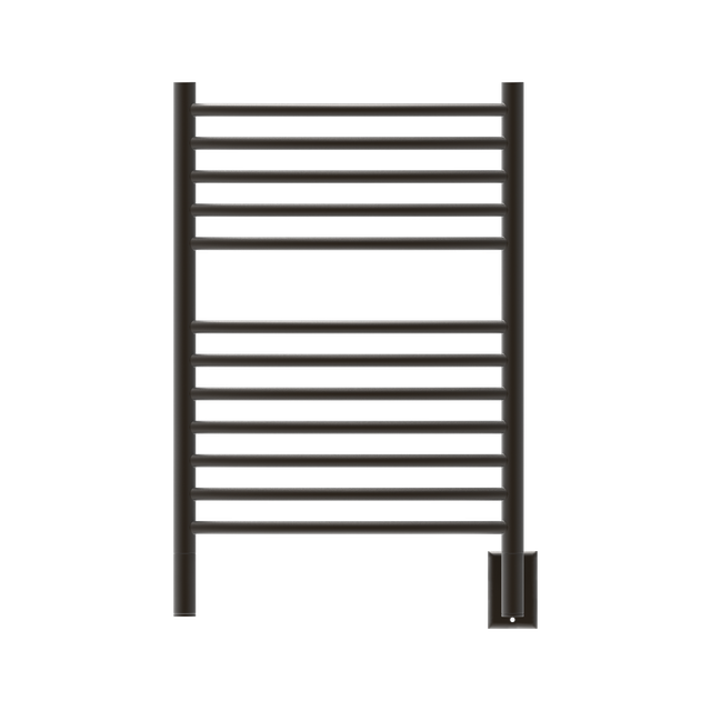 Amba Jeeves Model E Curved 12 Bar Hardwired Towel Warmer by Amba