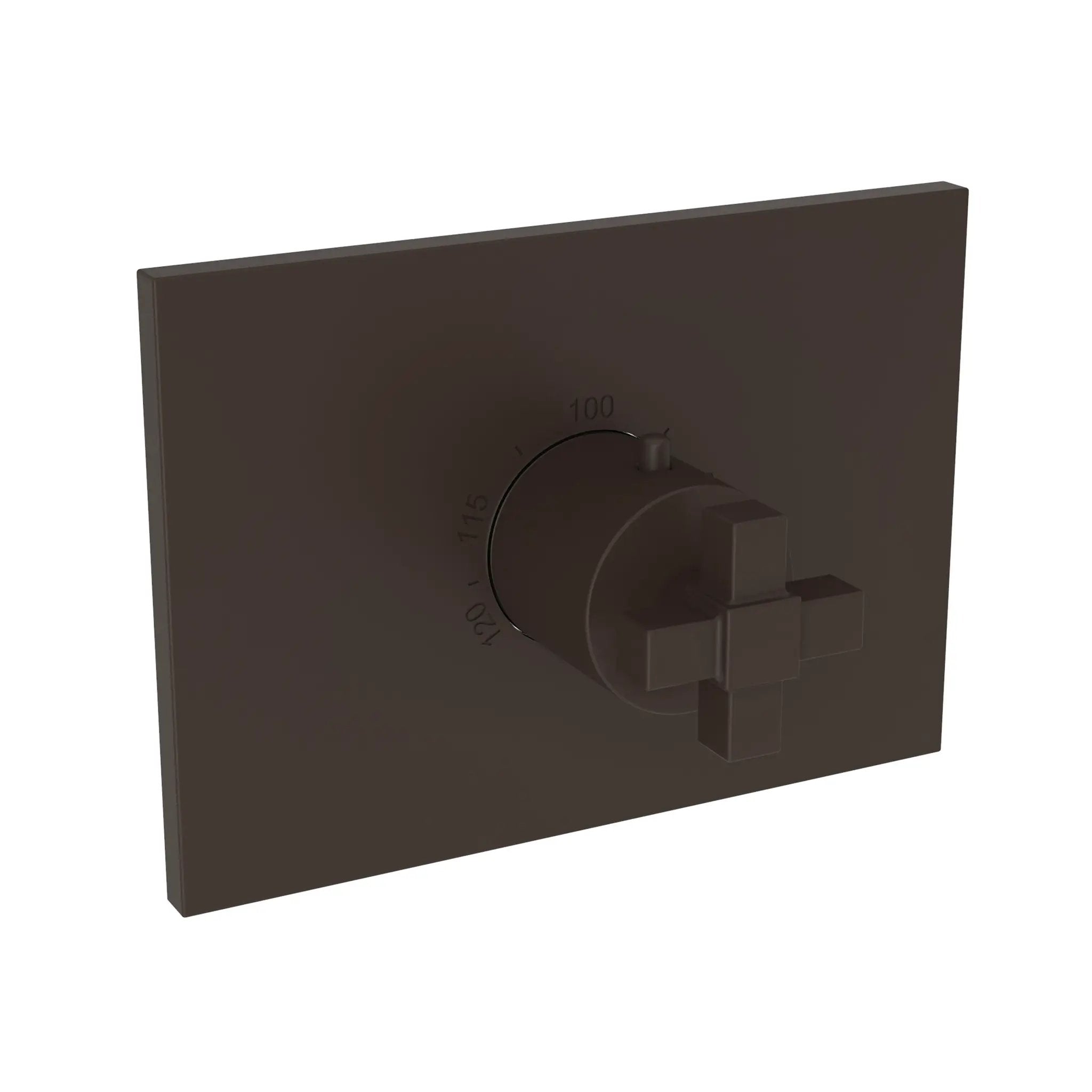 Newport Brass Malvina 3/4" Square Thermostatic Trim Plate with Handle by Newport Brass