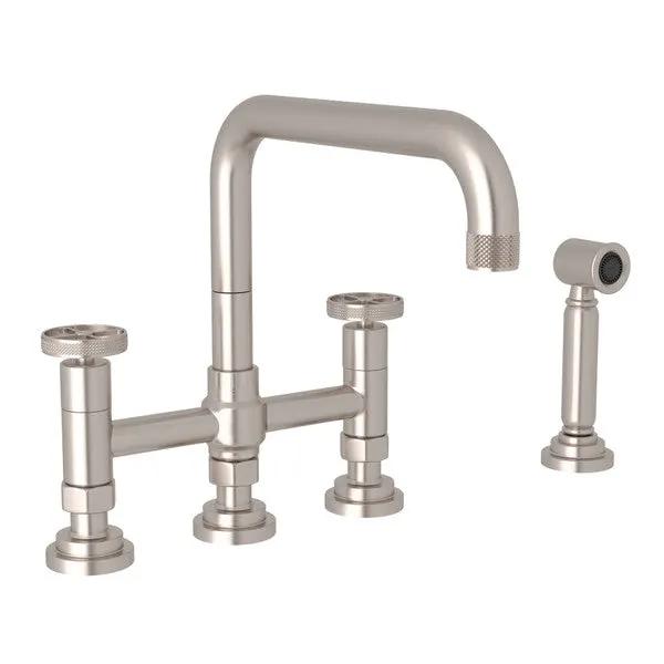 Rohl Campo Bridge Kitchen Faucet with Side Spray by Rohl