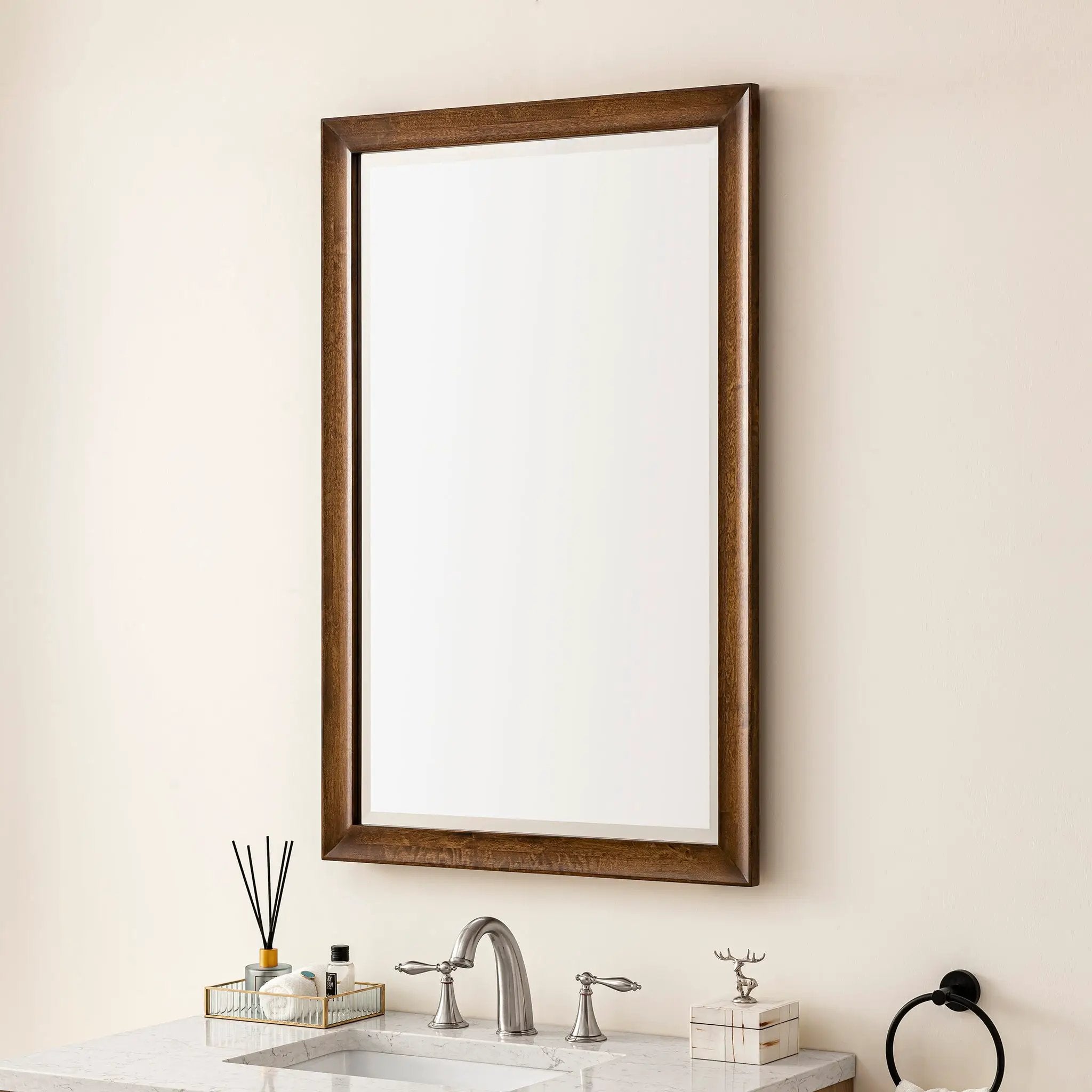 country oak mirror