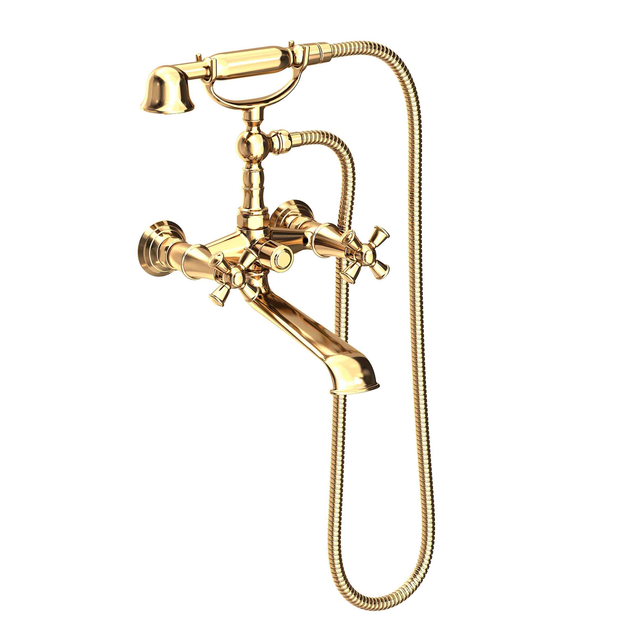 Newport Brass Aylesbury Exposed Tub & Hand Shower Set - Wall Mount