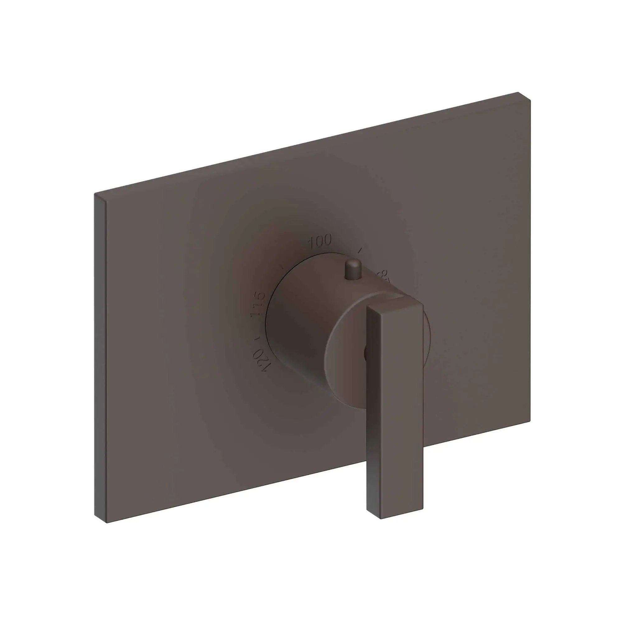 Newport Brass Secant 3/4" Rectangular Thermostatic Trim Plate with Handle by Newport Brass