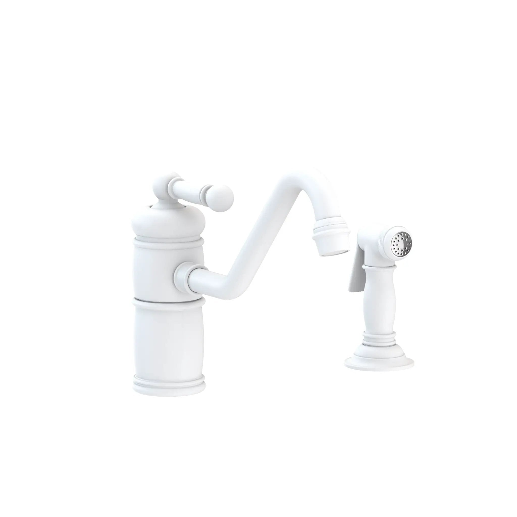 Newport Brass Nadya Single Handle Kitchen Faucet with Side Spray by Newport Brass