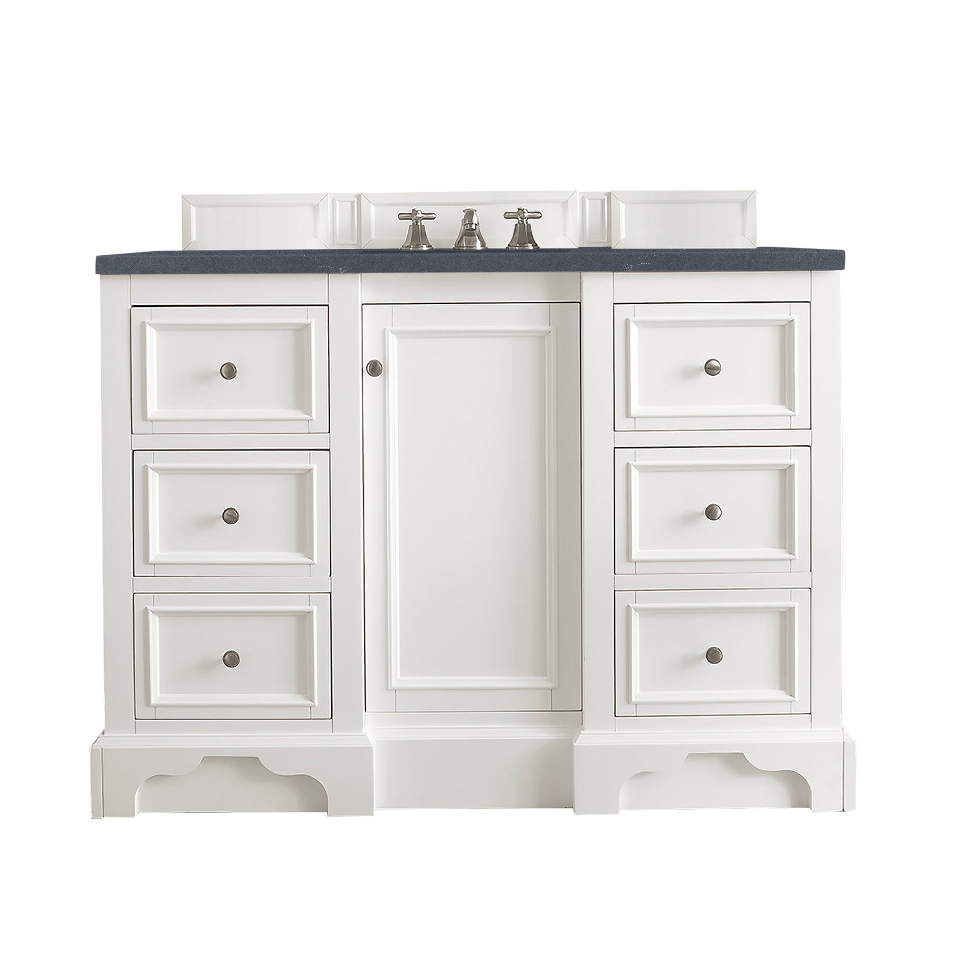 James Martin Vanities De Soto 48" Single Vanity - Bright White