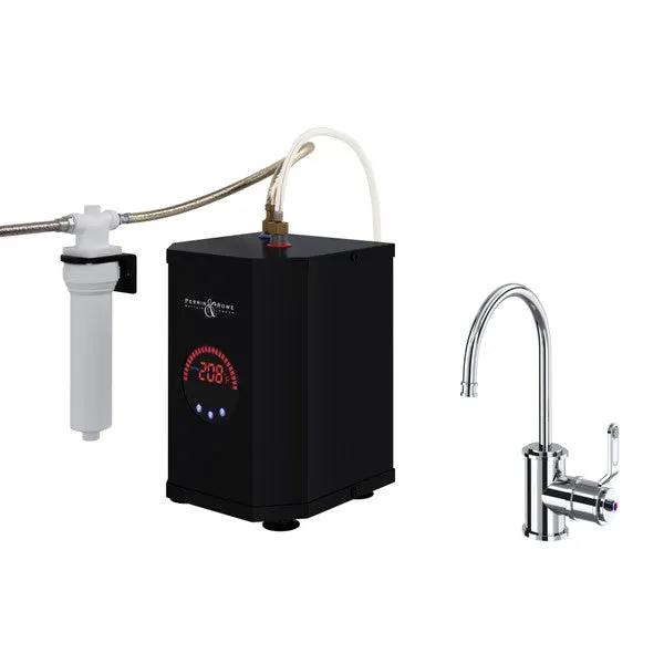polished chrome faucet kit