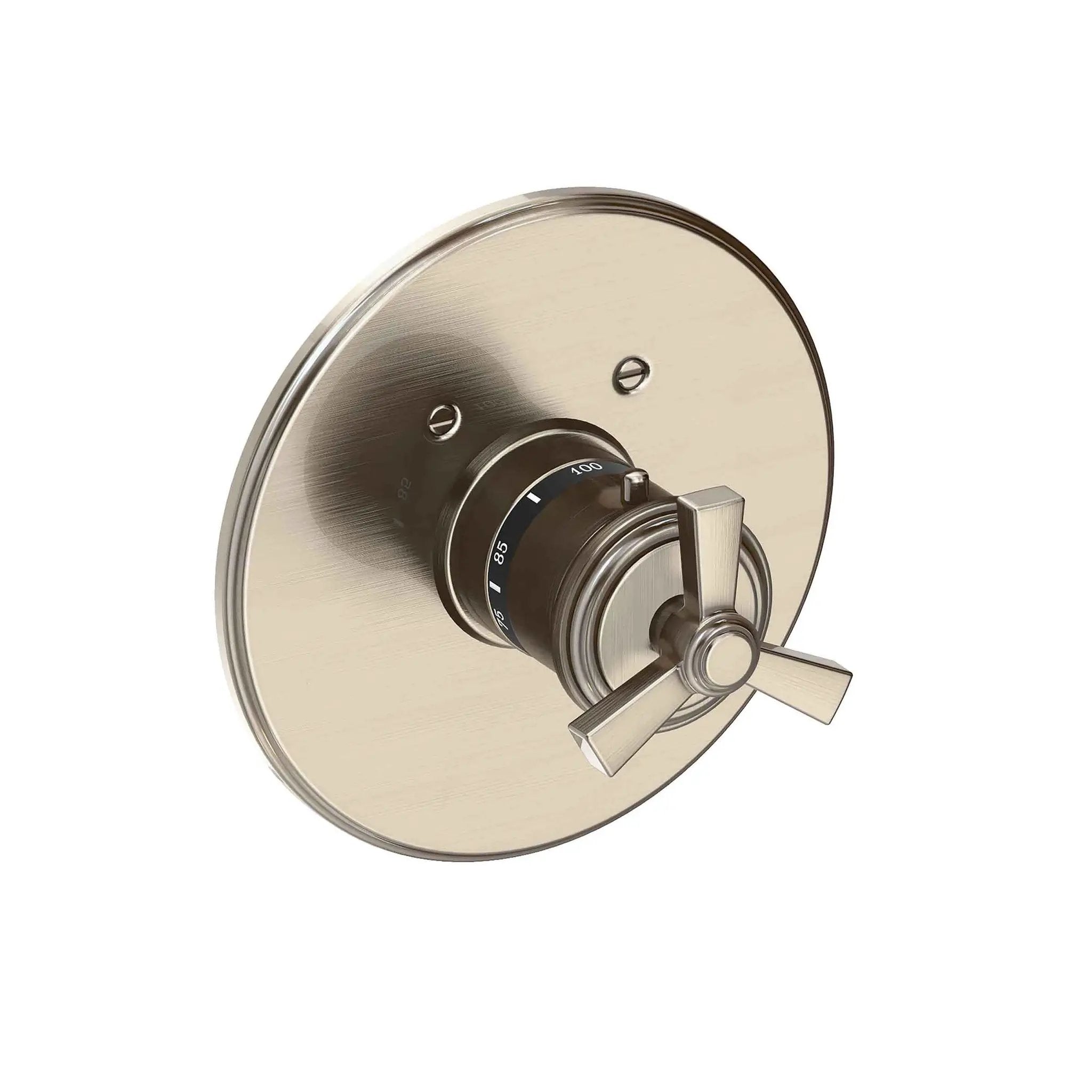 Newport Brass Miro 3/4" Round Thermostatic Trim Plate with Handle by Newport Brass