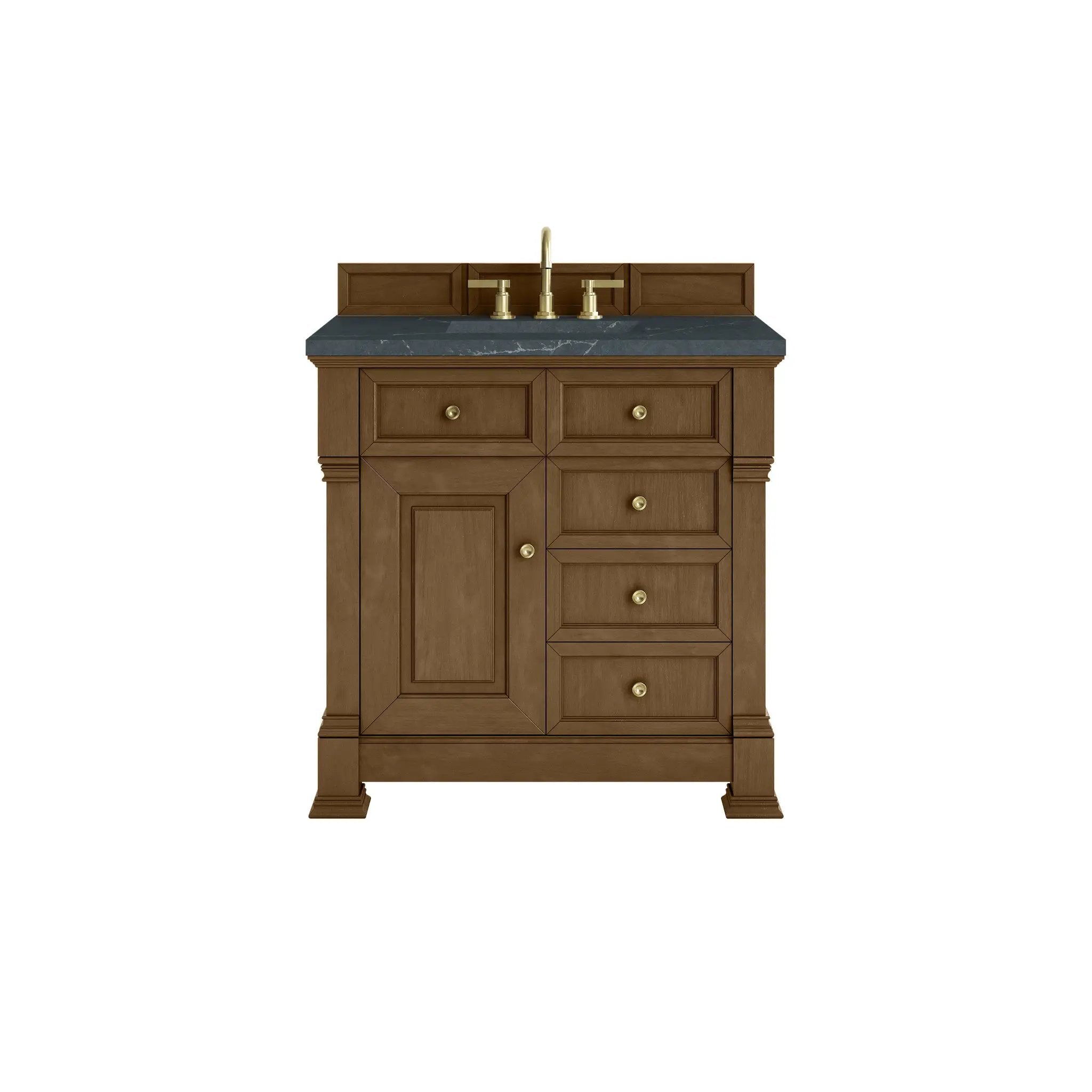 James Martin Brookfield 36" Single Vanity Set - Honey Oak by James Martin Vanities