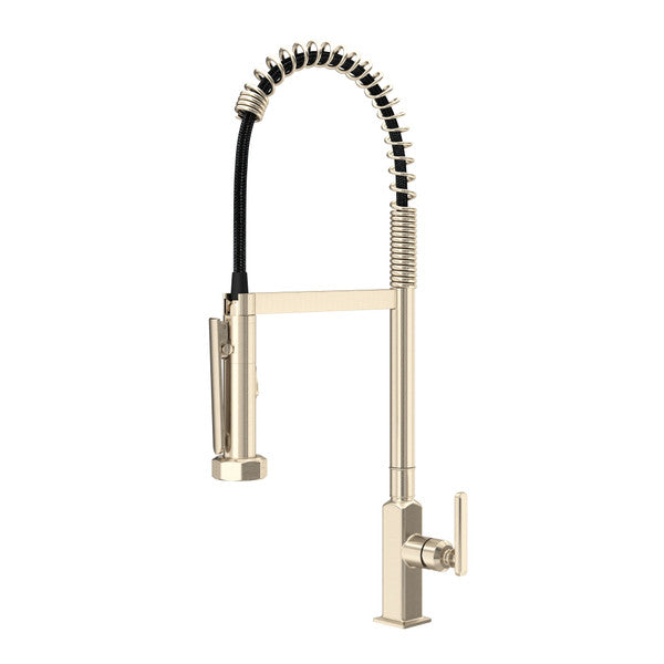 Rohl Apothecary Pre-Rinse Infinite Control Kitchen Faucet