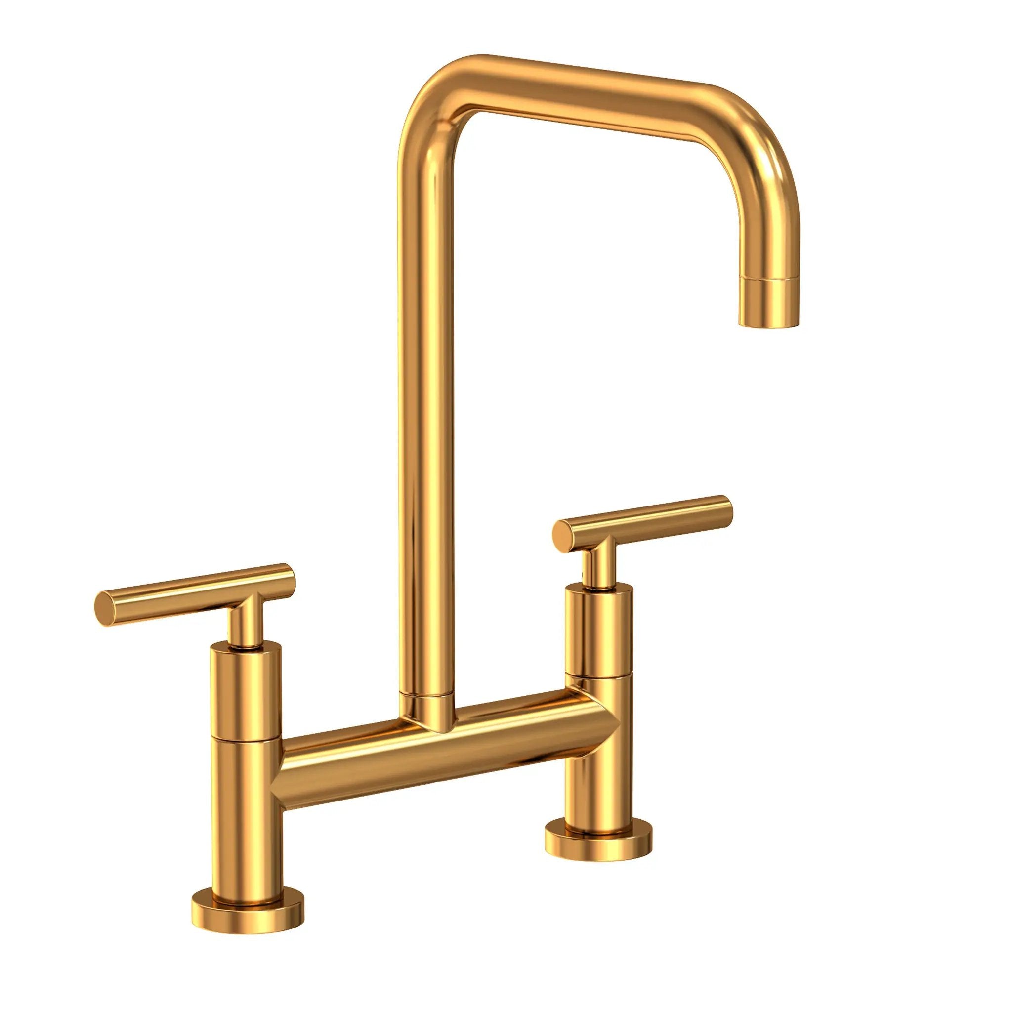 Newport Brass East Square Kitchen Bridge Faucet by Newport Brass