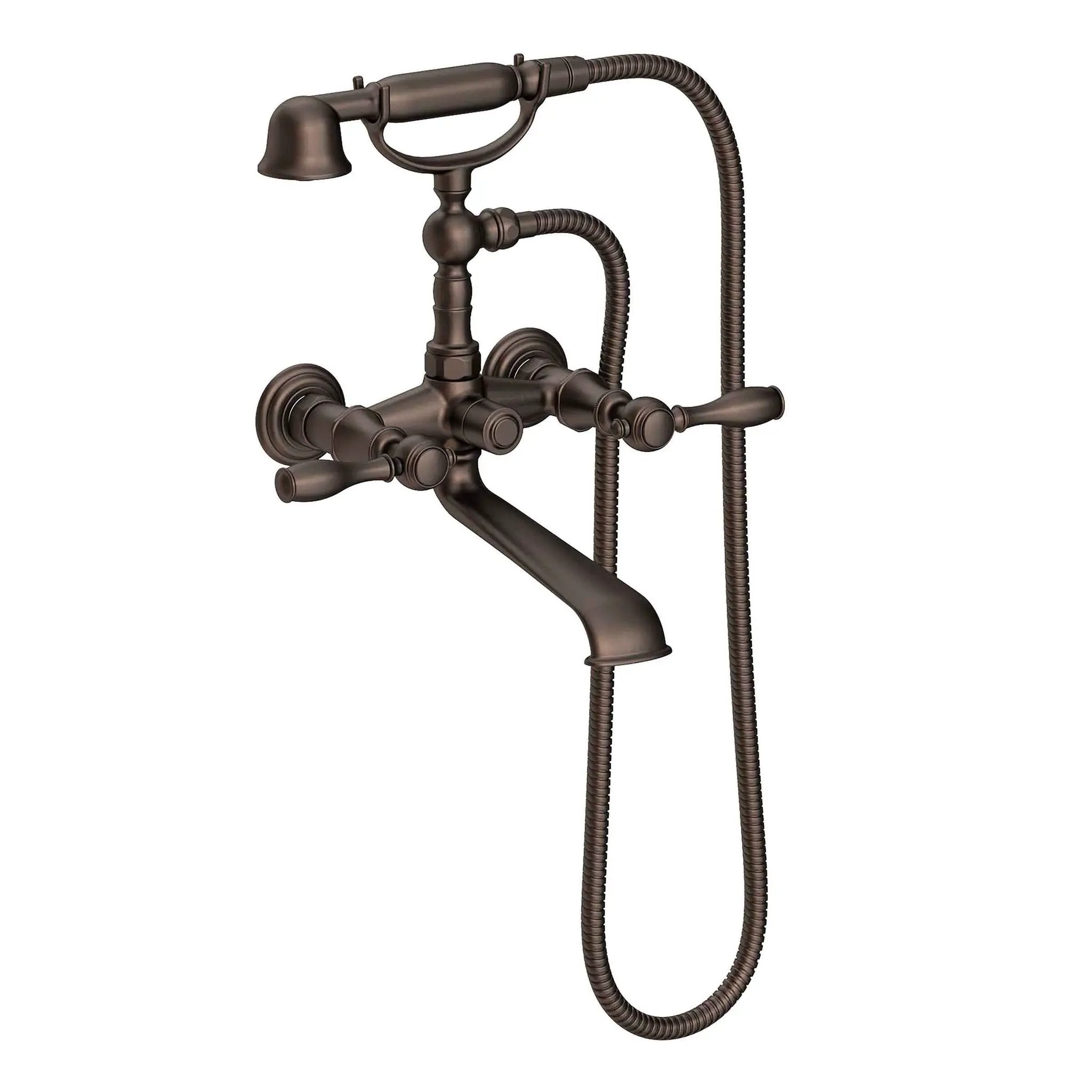 Newport Brass Victoria Exposed Tub & Hand Shower Set - Wall Mount by Newport Brass
