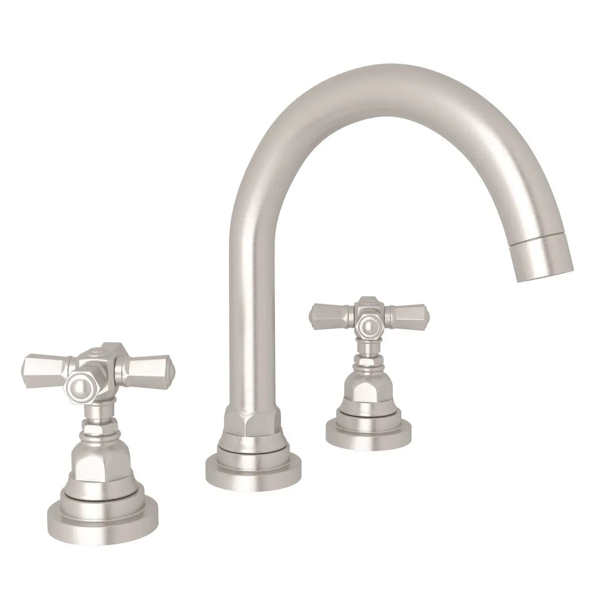 Rohl San Giovanni Widespread Lavatory Faucet with C-Spout by Rohl