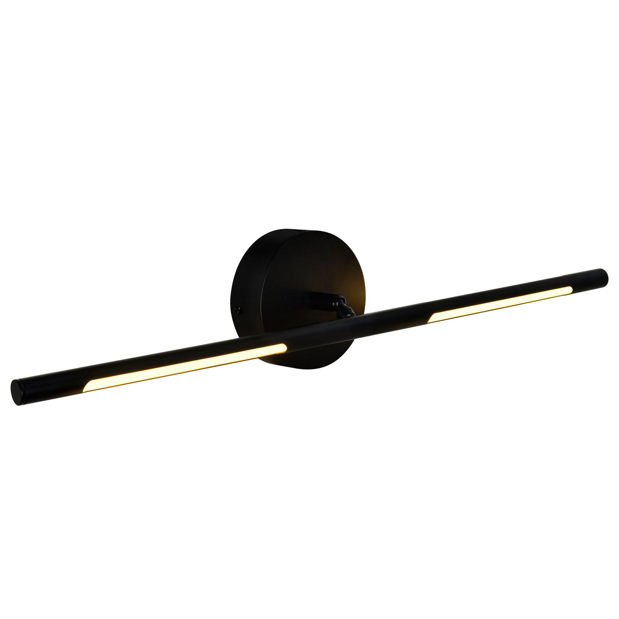black vanity light