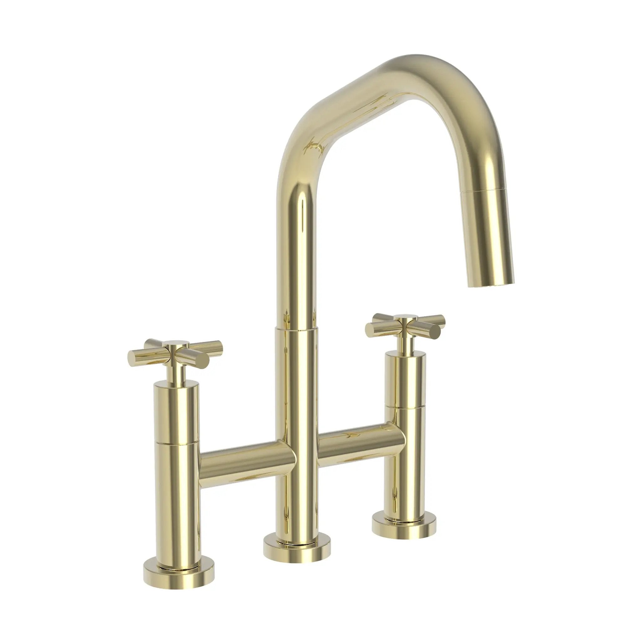 Newport Brass East Square Kitchen Bridge Pull-Down Faucet by Newport Brass