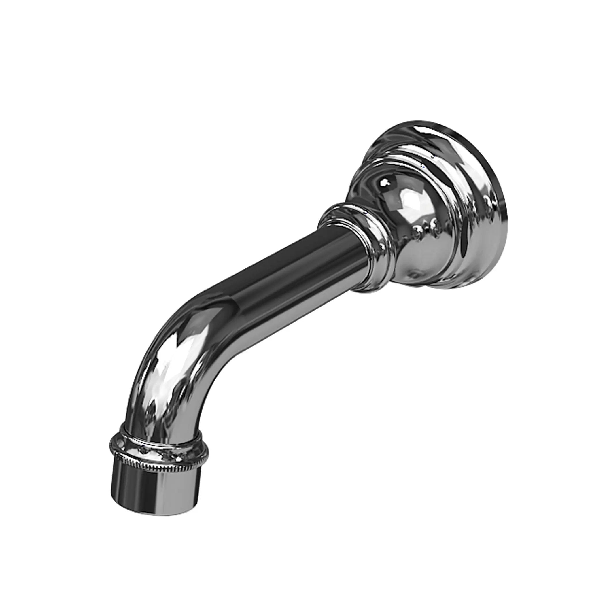 polished chrome tub spout