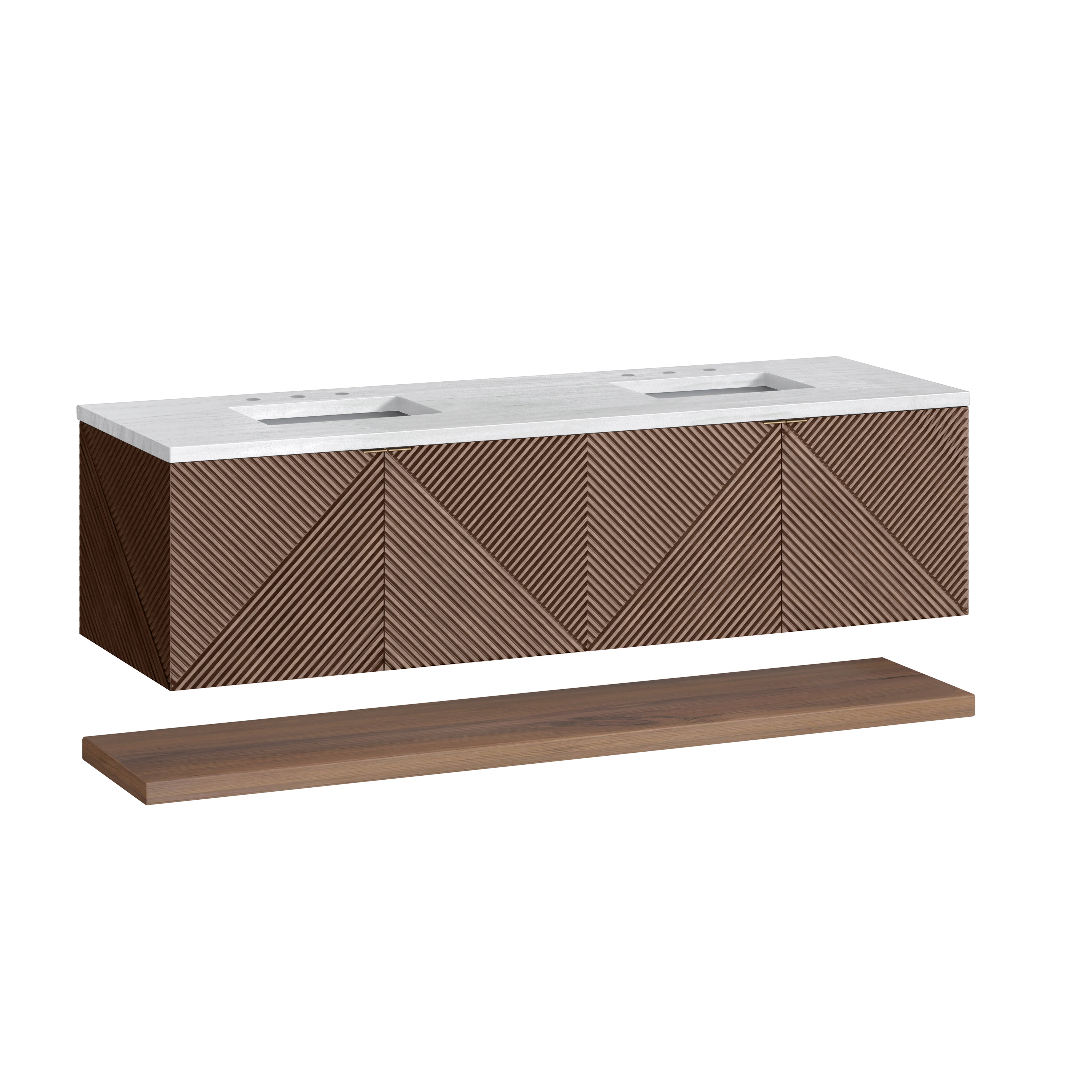 arctic fall top vanity