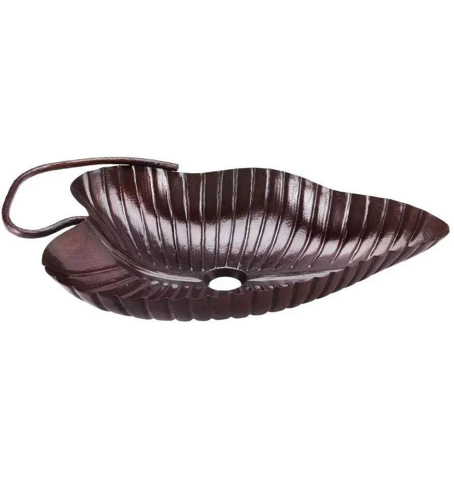 aged copper smooth sink