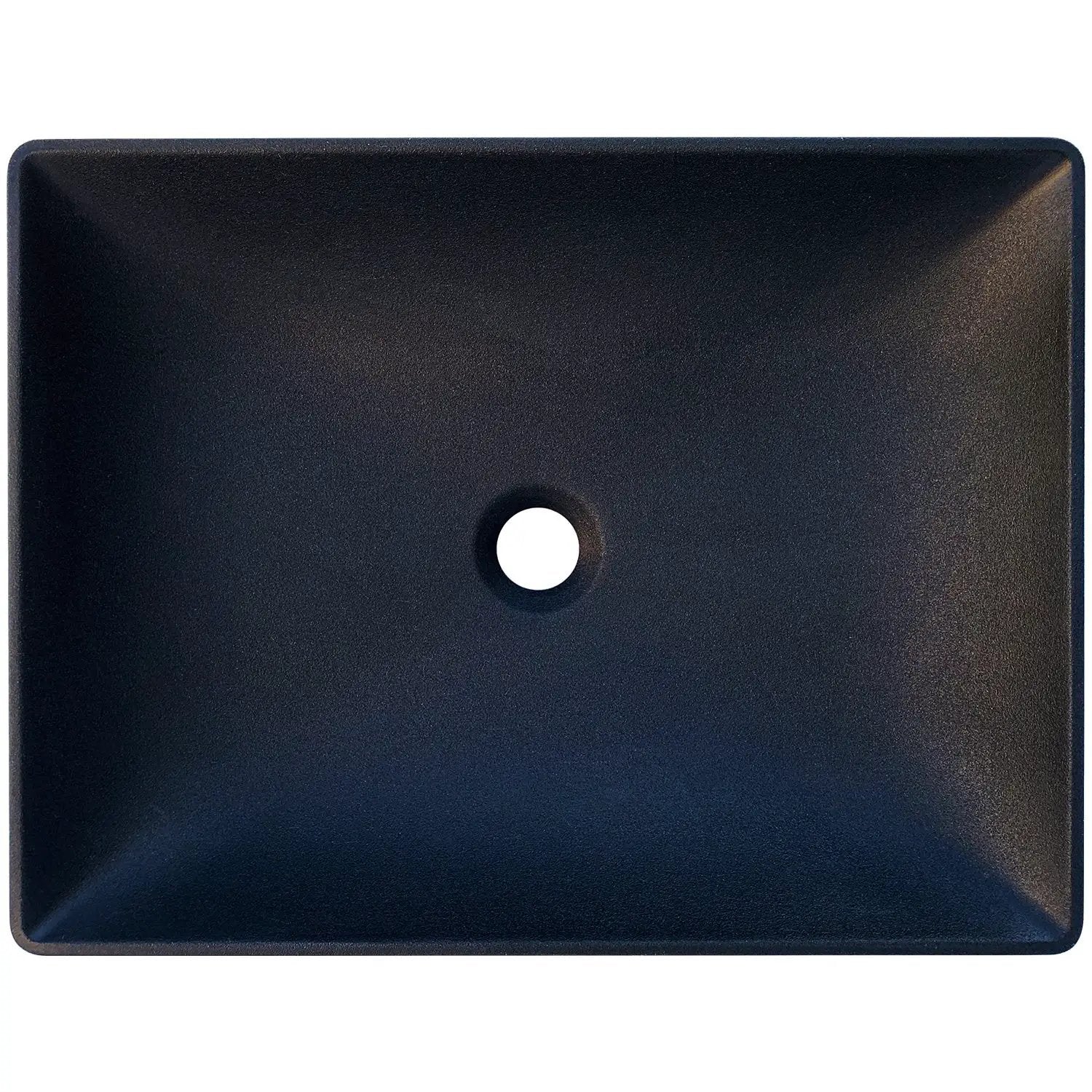 Linkasink Lily Concrete Semi-Recessed Vessel Sink 19.62" by Linkasink